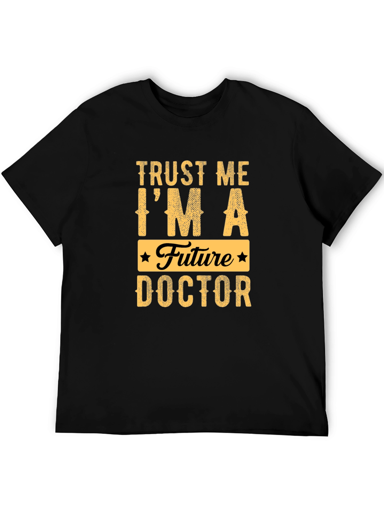 Black Future Doctor Graphic T-Shirt view 5