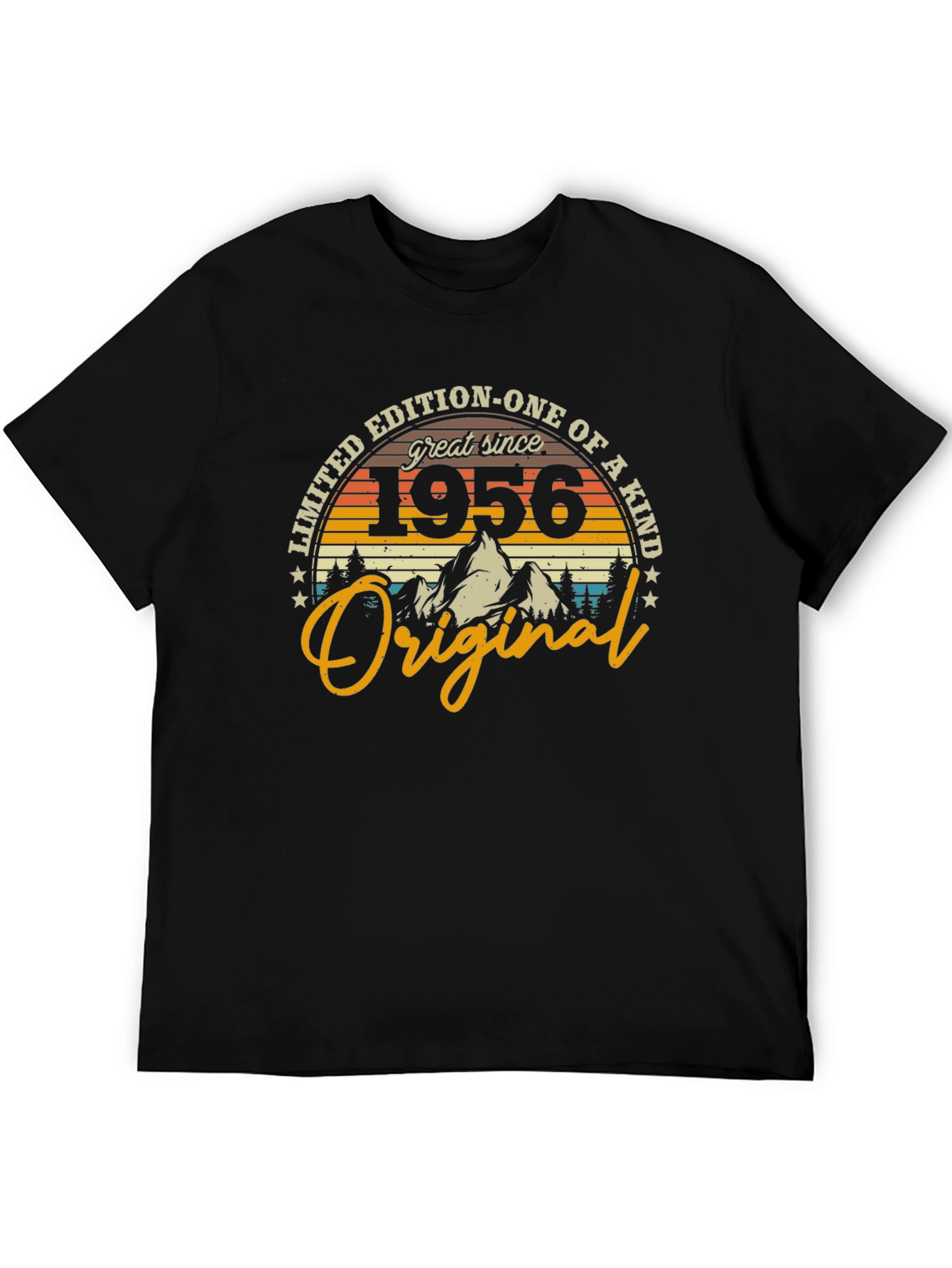 Black Limited Edition 1956 Original T-Shirt view 5