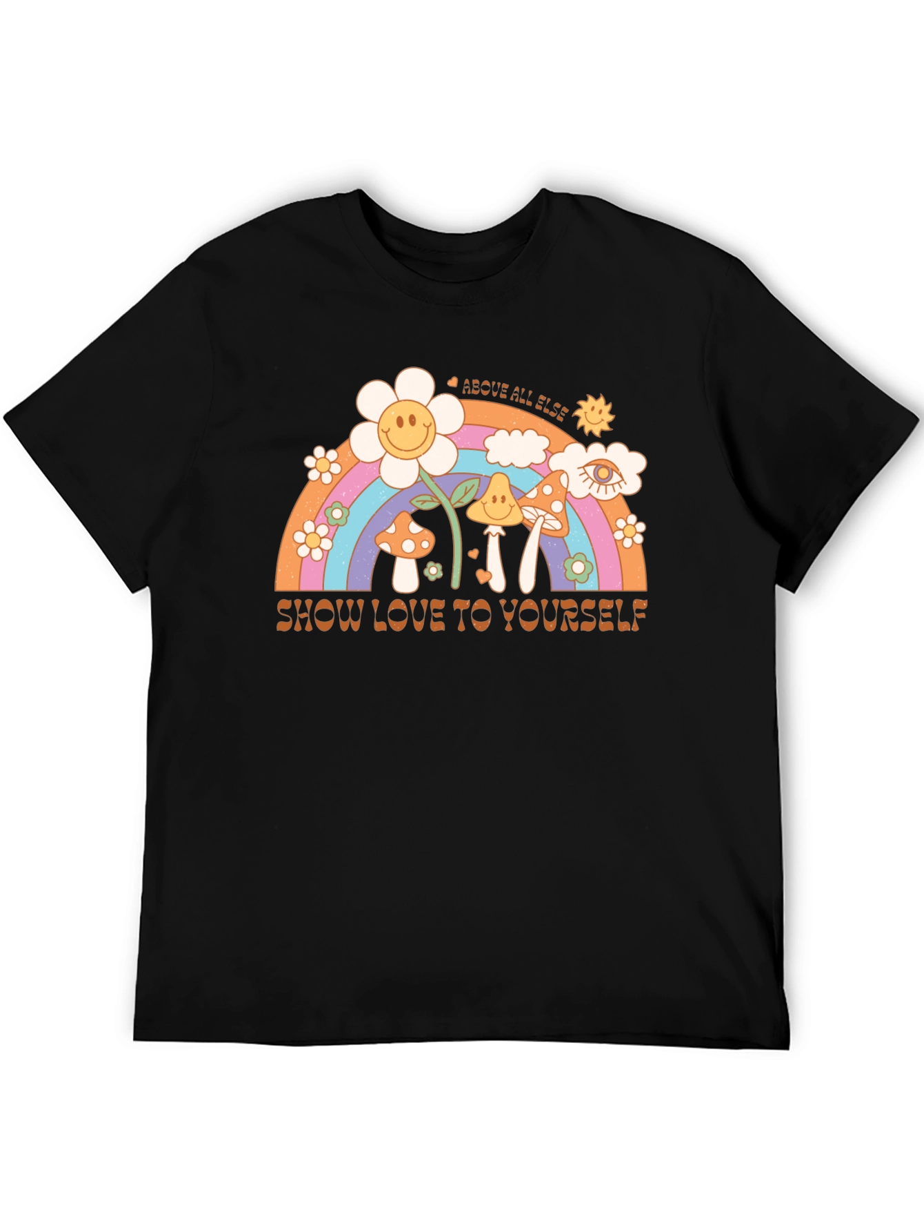 Black Show Love to Yourself Graphic Tee view 5