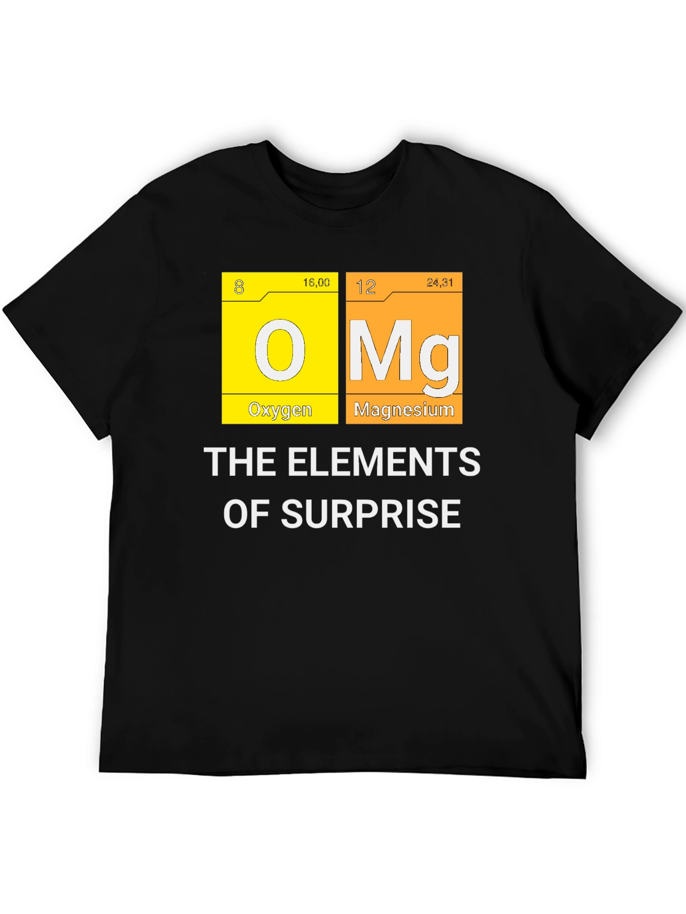 Black OMG Elements of Surprise T-Shirt view 5