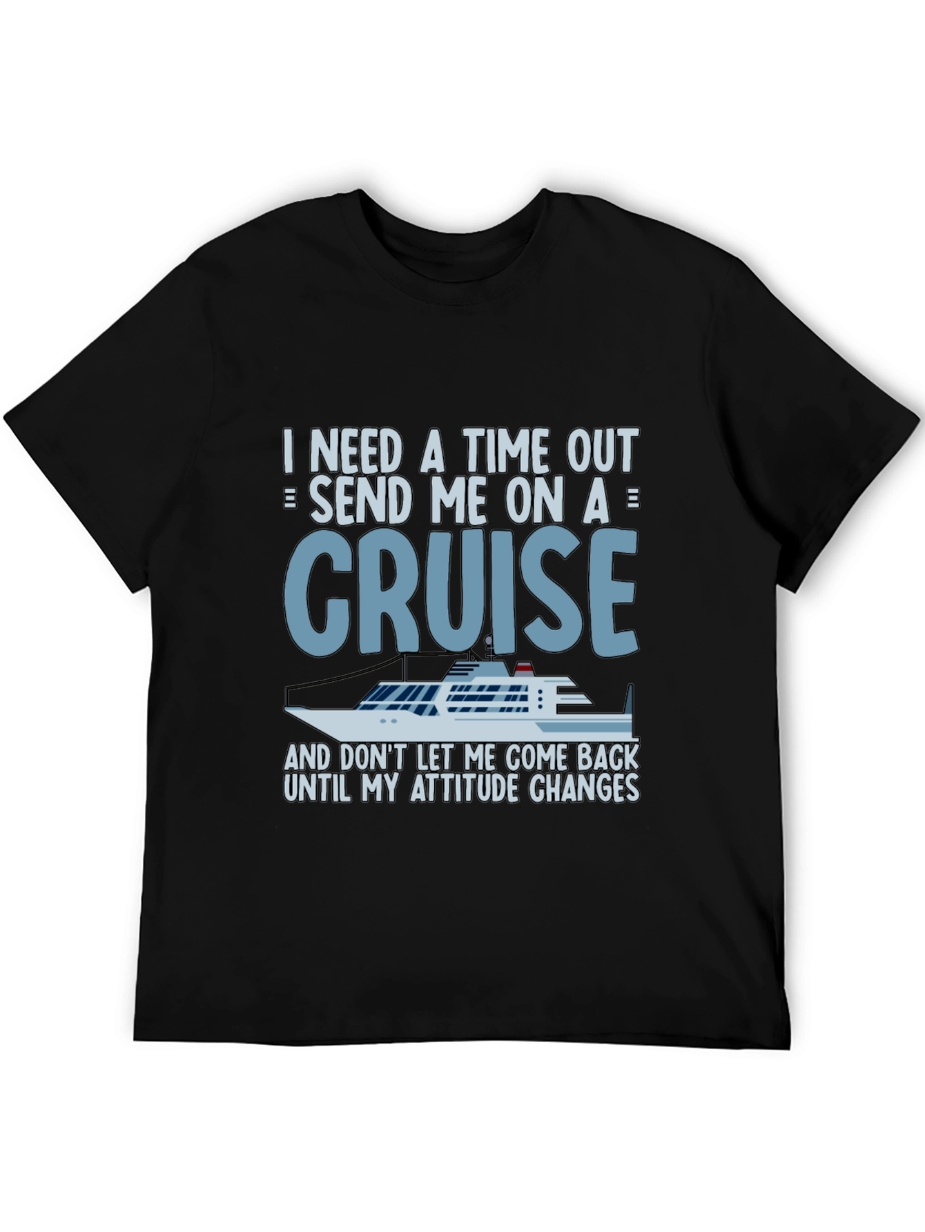 Black Cruise Time Out Graphic Tee view 5