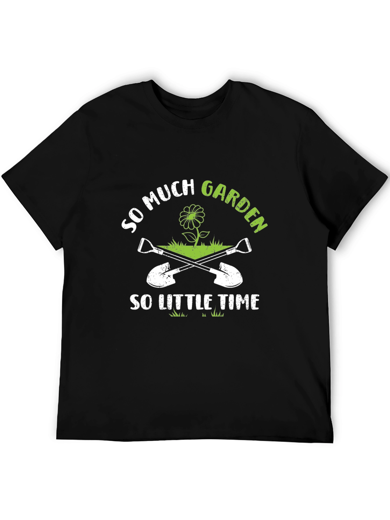 Black So Much Garden So Little Time T-Shirt view 5