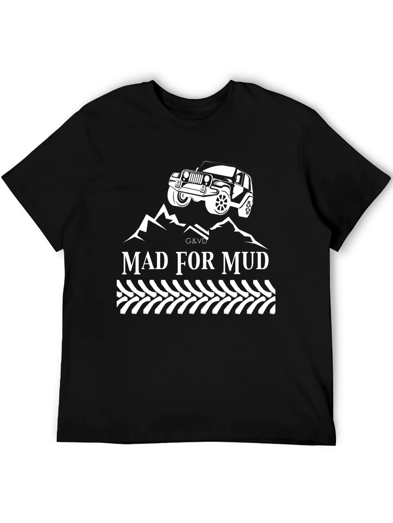 Black Mad for Mud T-Shirt - Off-Road Adventure Apparel view 5