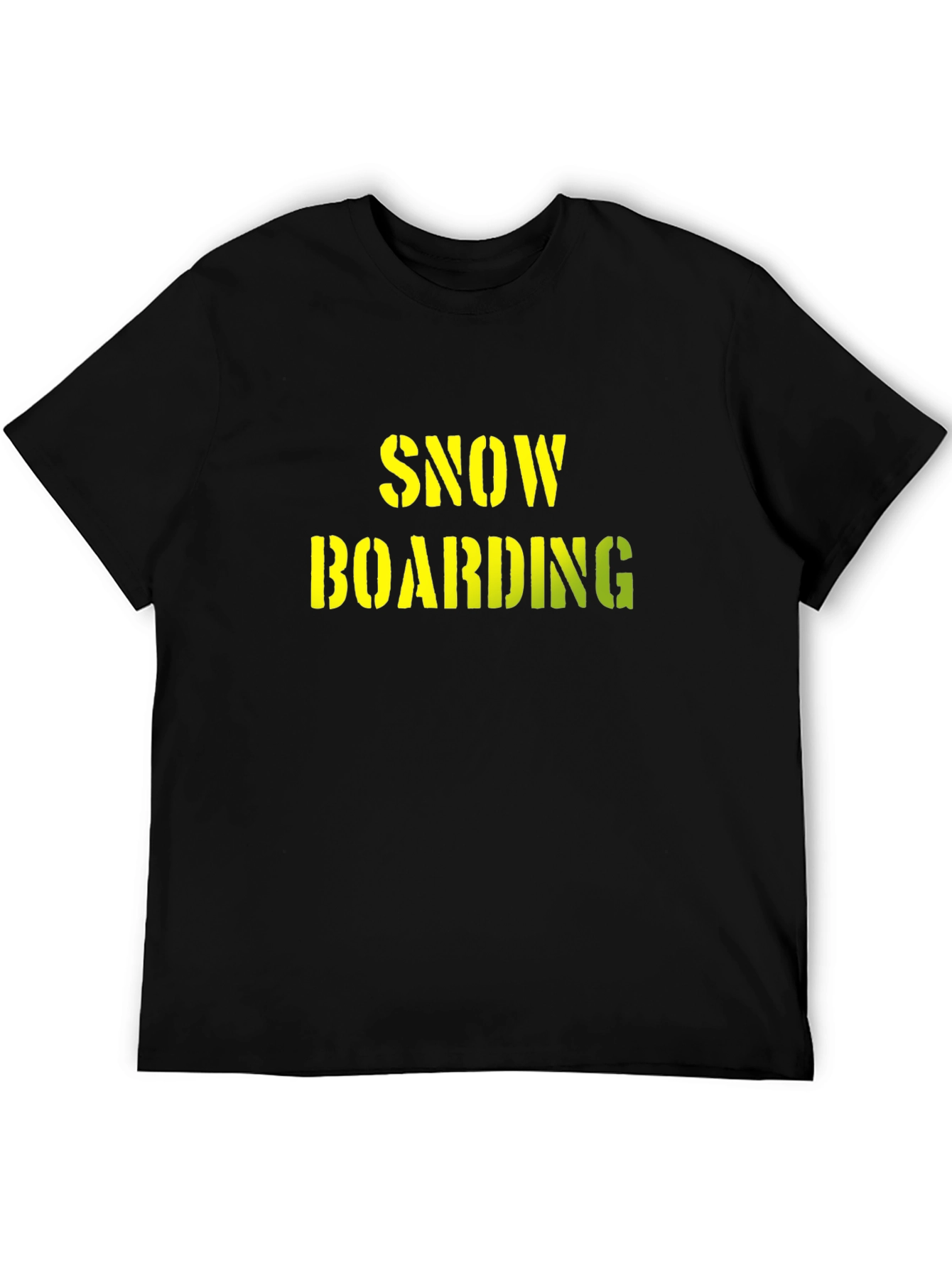 Black Snow Boarding T-Shirt view 5