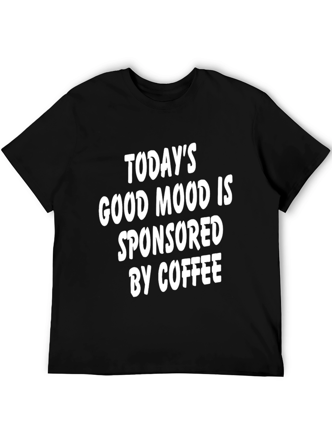 Black Coffee Sponsored Good Mood Graphic Tee view 5