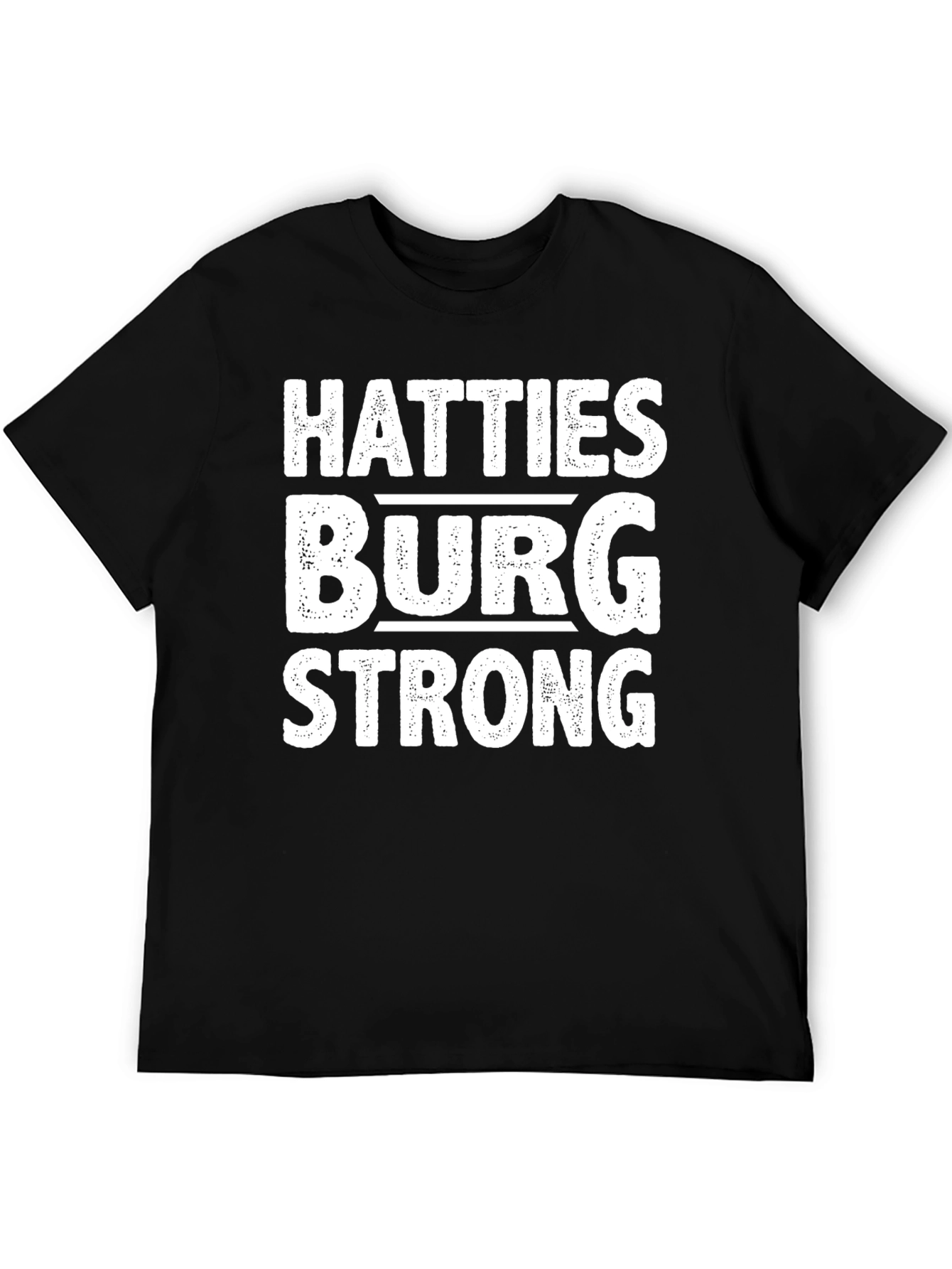 Black Hattiesburg Strong Graphic T-Shirt view 5