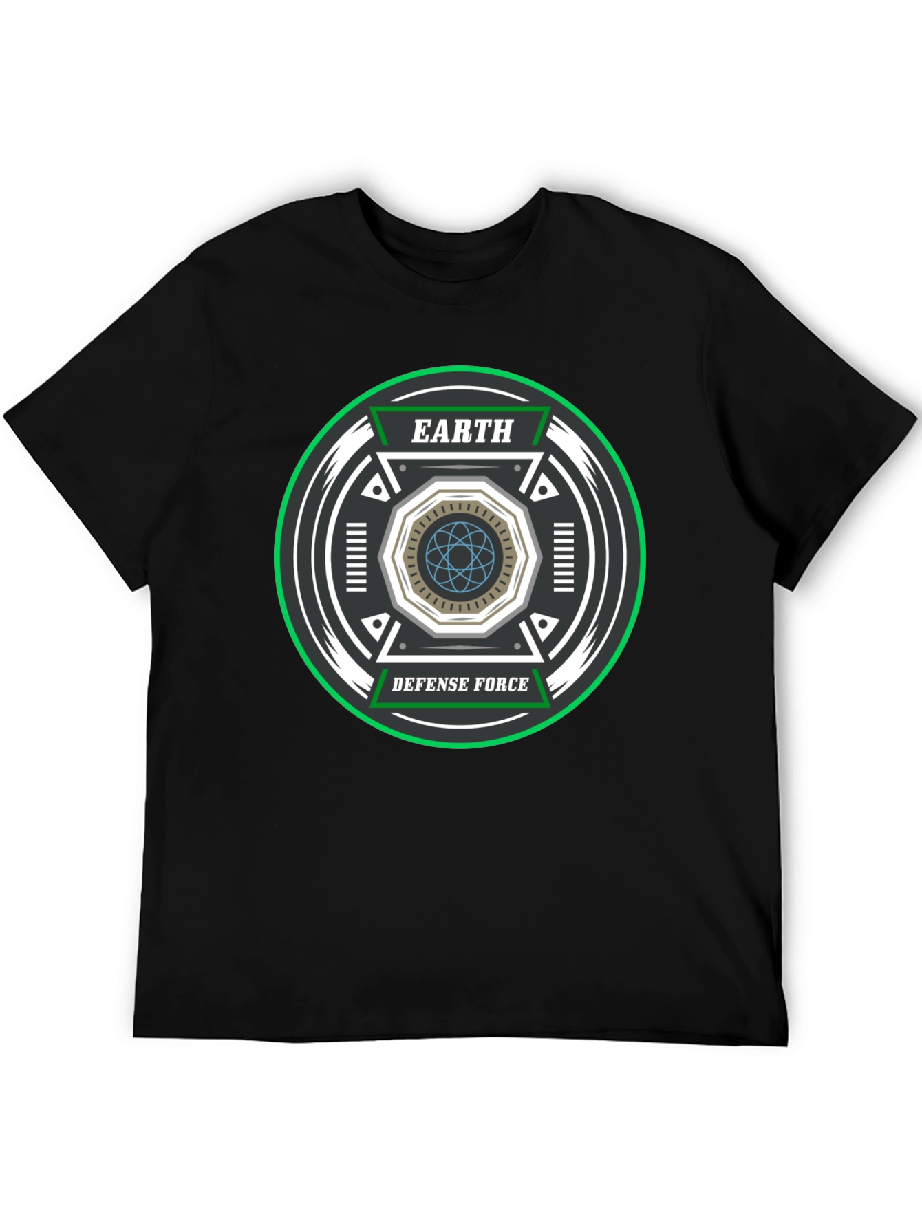 Black Earth Defense Force Graphic Tee view 5