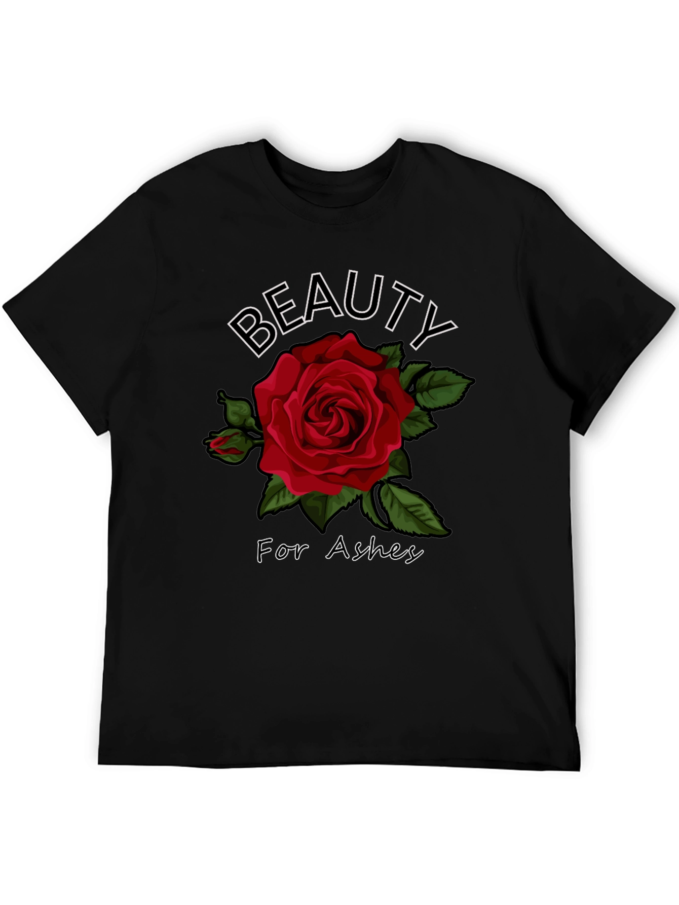 Black Beauty for Ashes Rose Graphic T-Shirt view 5