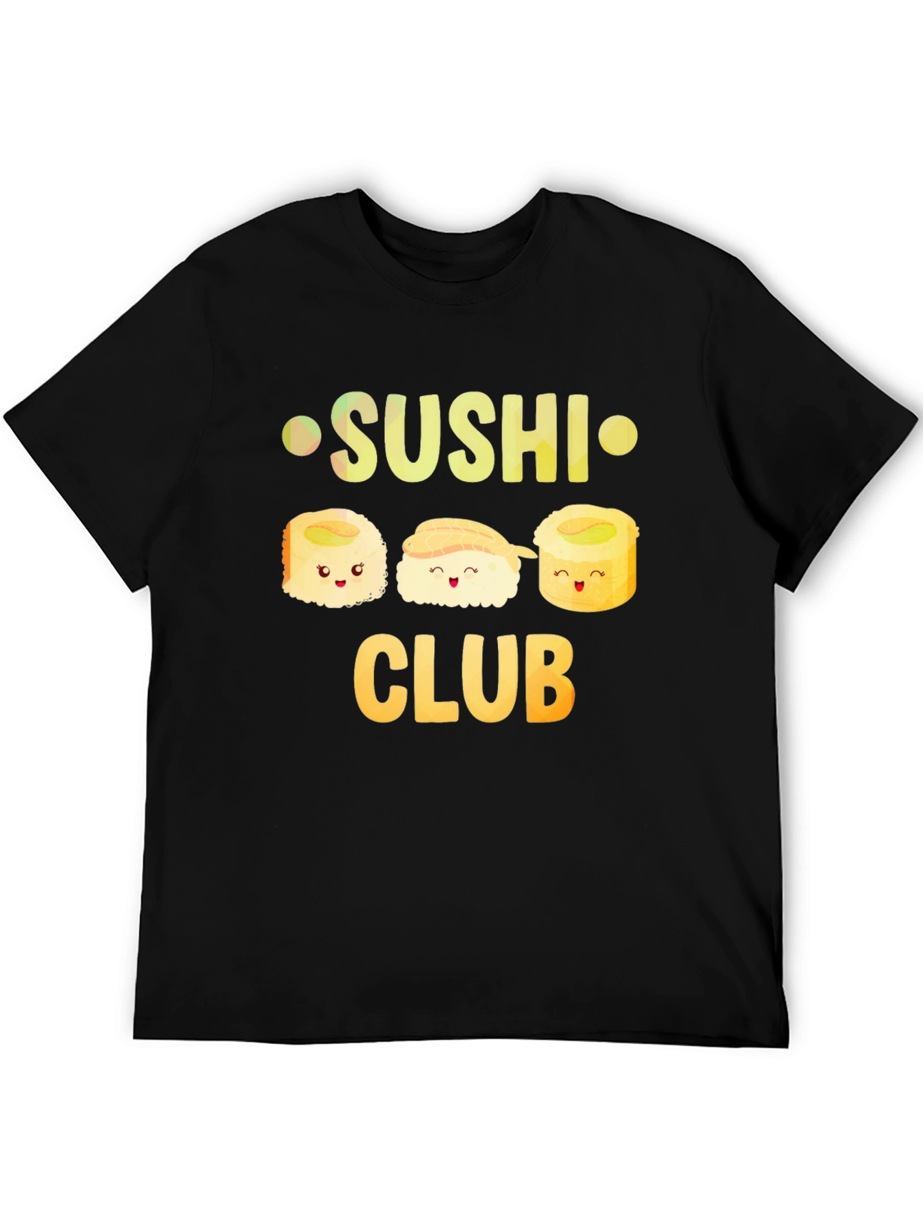 Black Sushi Club Graphic Tee view 5