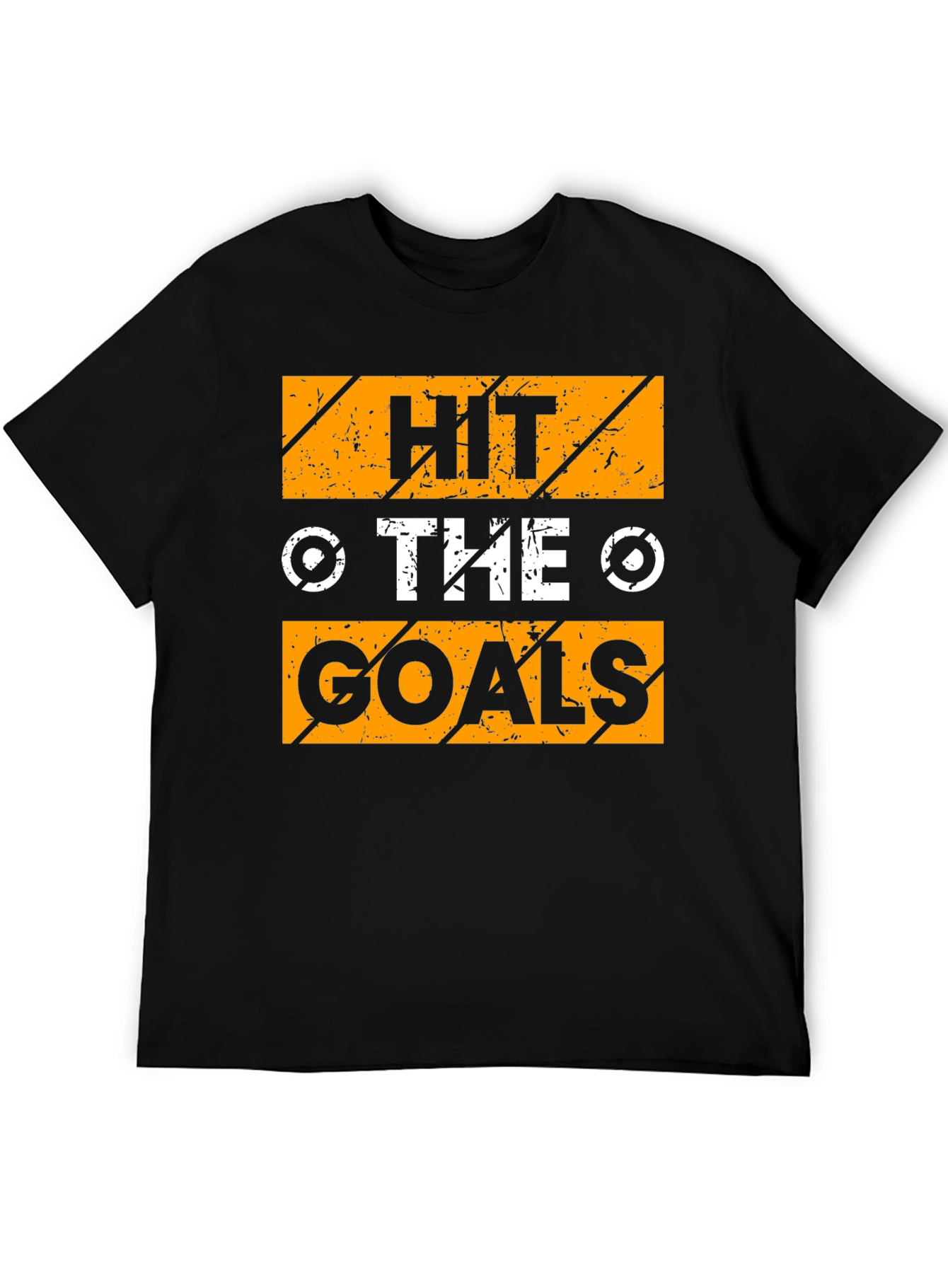 Black Hit The Goals Graphic T-Shirt view 5