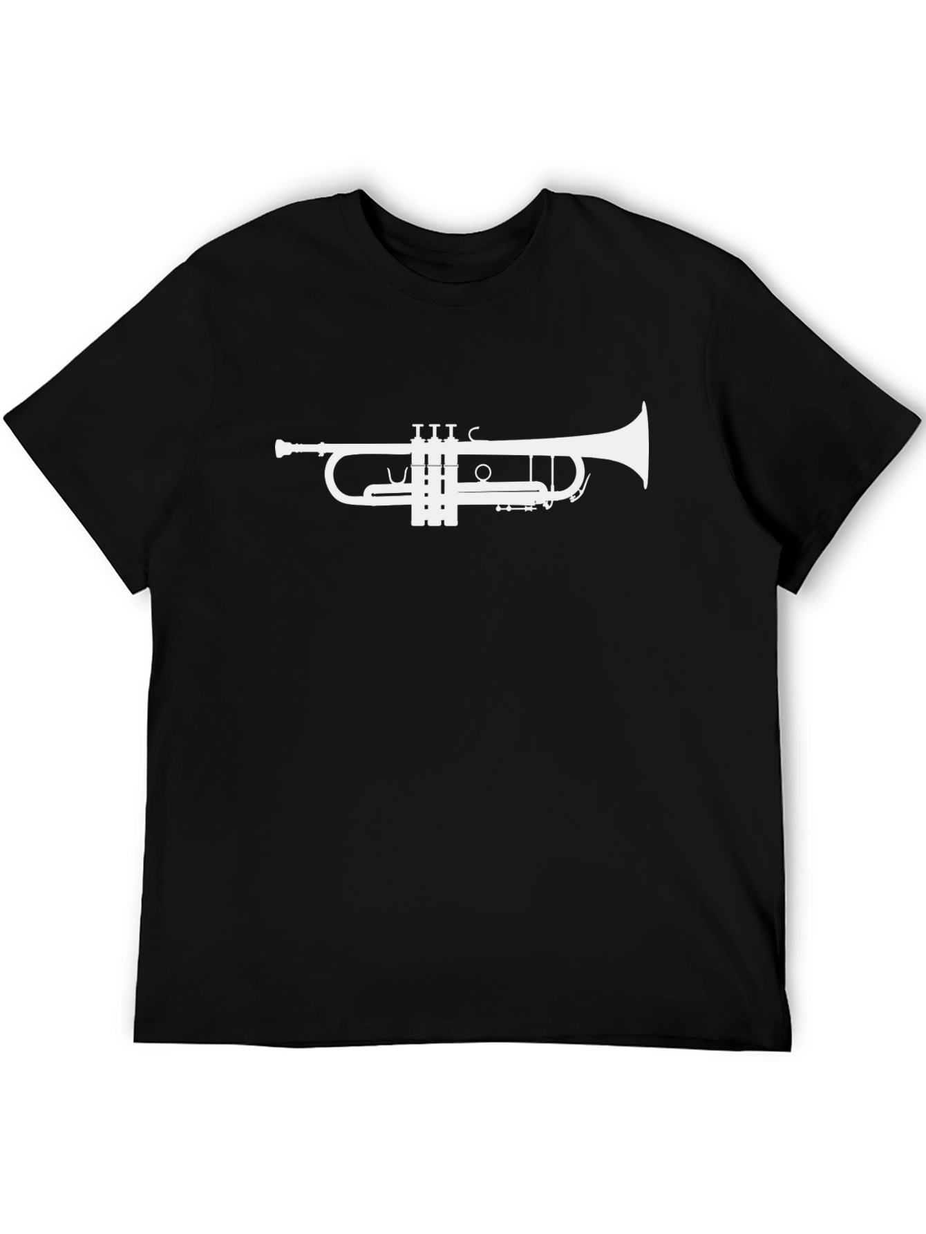 Black Trumpet Graphic Tee - Black view 5