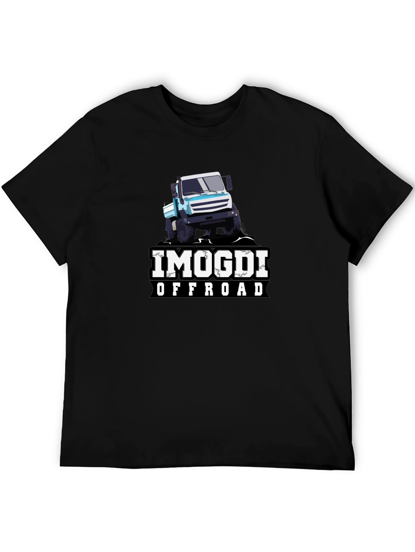 Black IMOGDI Offroad Graphic Tee - Black view 5