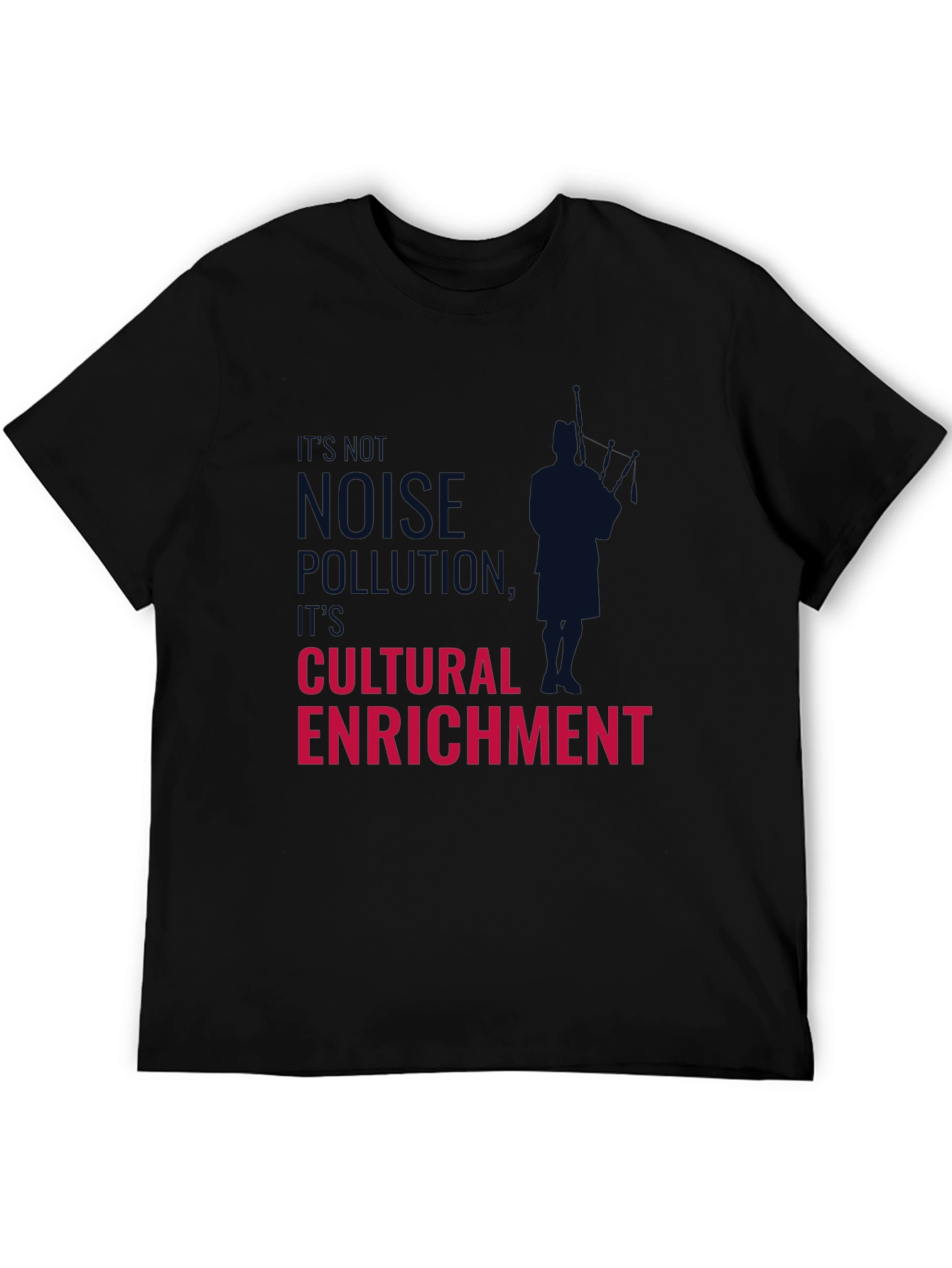 Cultural Enrichment Graphic Tee - Black Cotton T-Shirt - 5