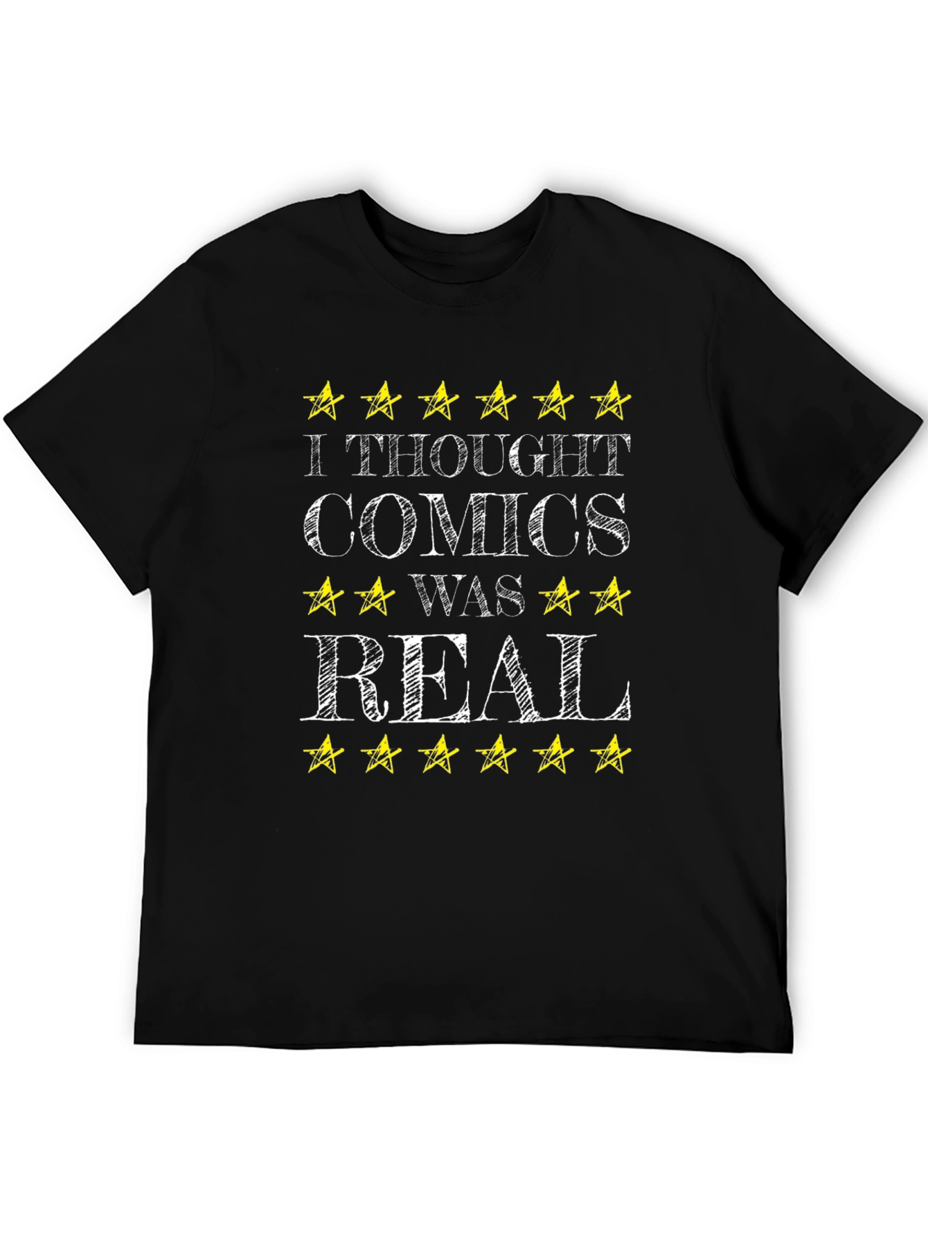 Black Comics Was Real Black T-Shirt view 5
