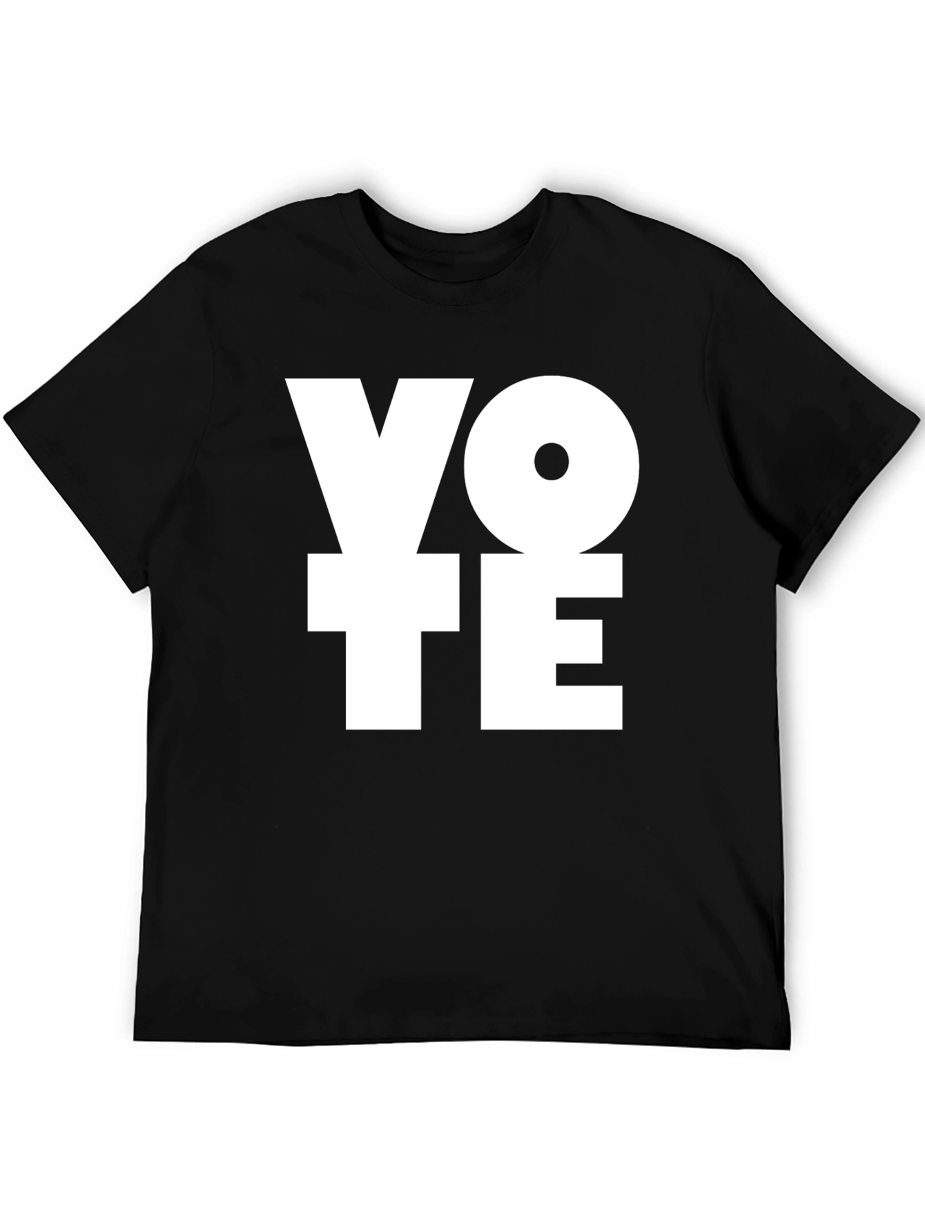Black Vote Graphic Tee - Black Cotton view 5