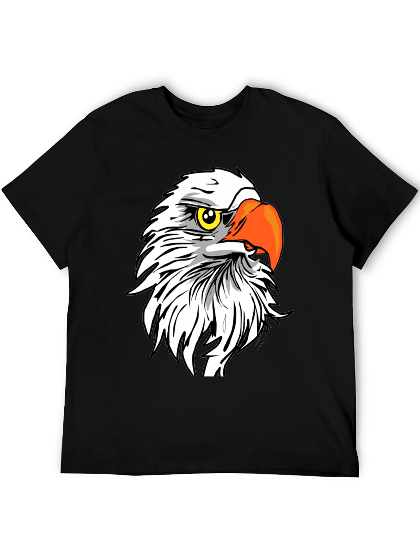 Black Eagle Graphic T-Shirt - Bold and Patriotic view 5