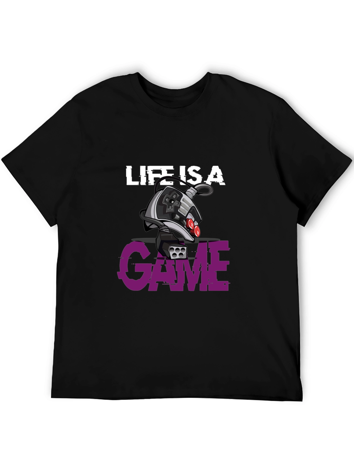 Black Life is a Game T-Shirt view 5
