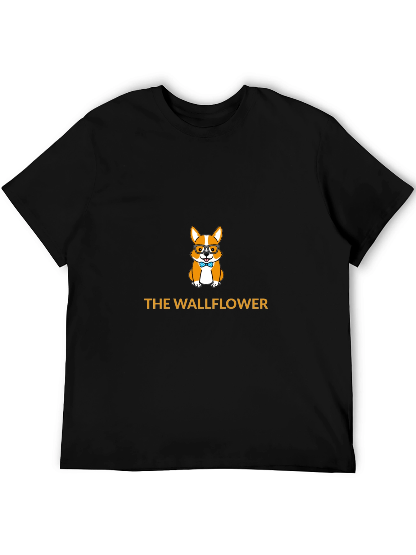 Black The Wallflower Corgi T-Shirt view 5