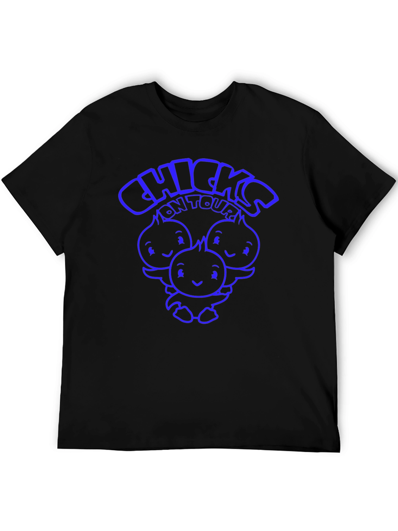Black Chicks On Tour Graphic T-Shirt - Black view 5