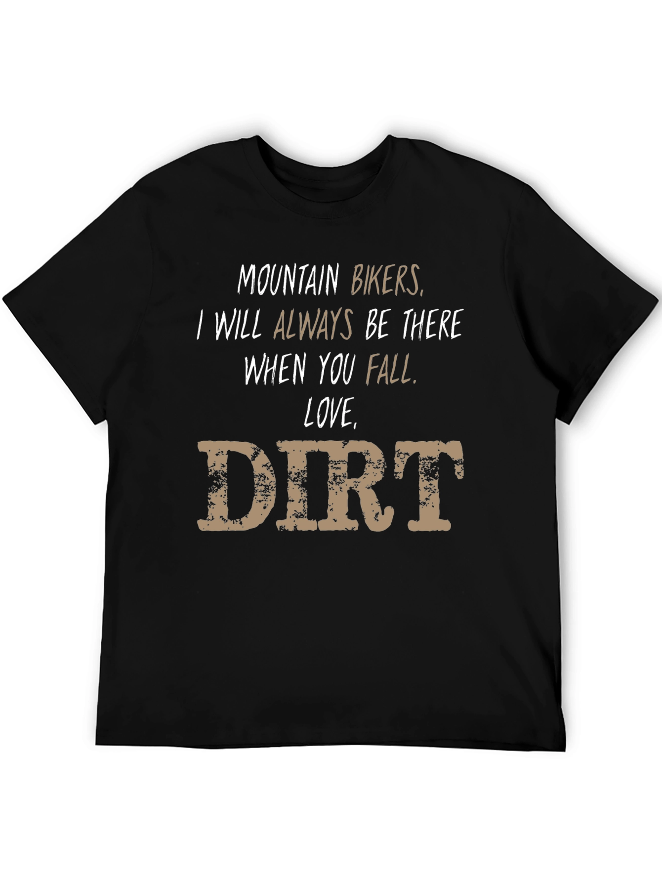 Black Mountain Biker T-Shirt - Dirt Love view 5
