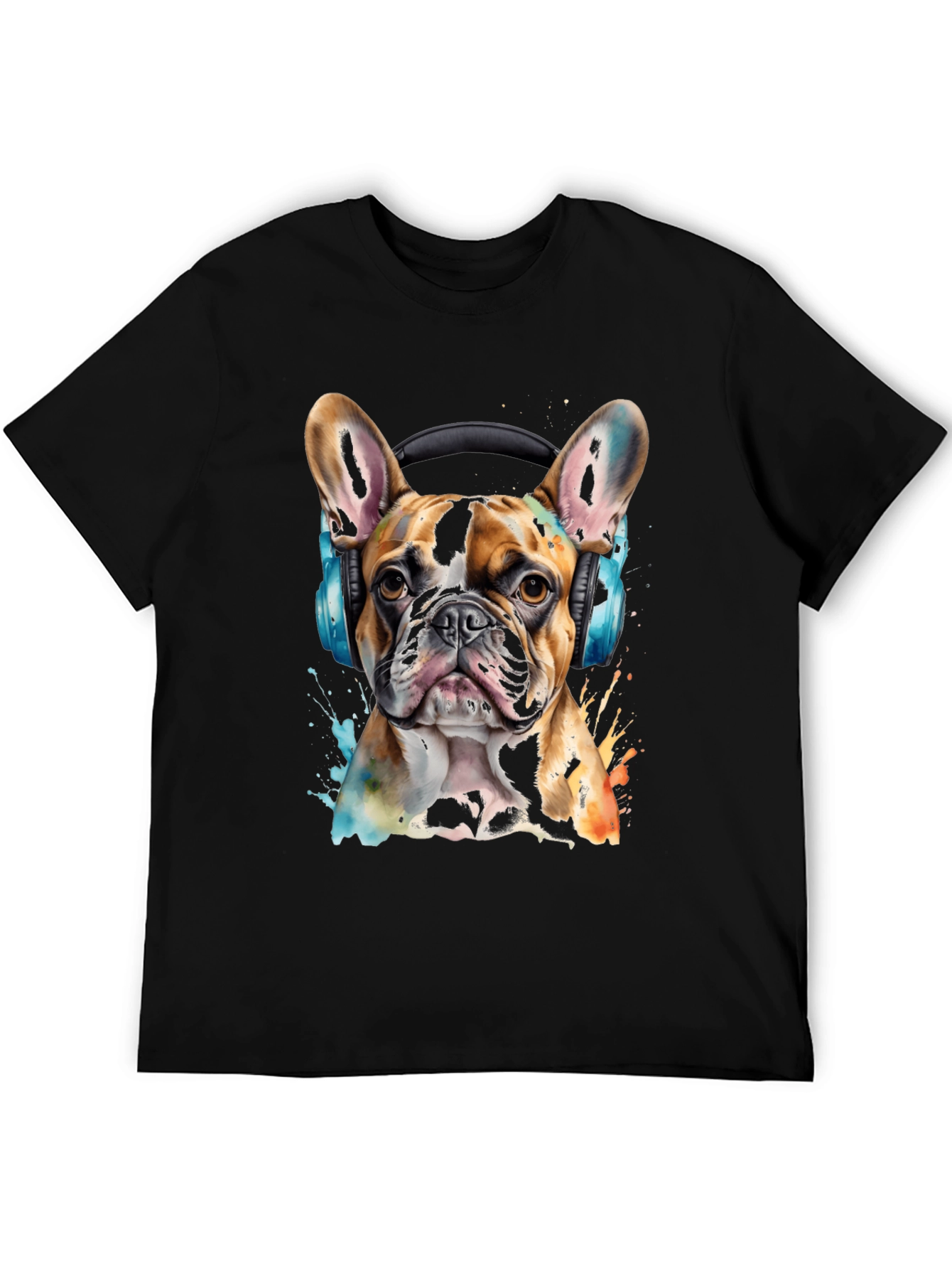 Black Bulldog DJ Graphic Tee view 5