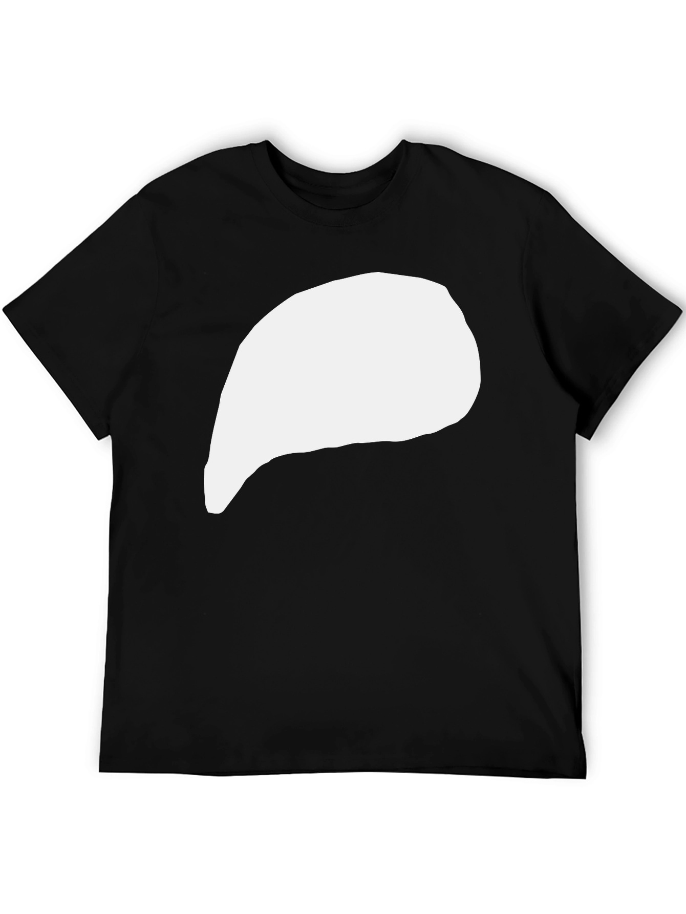 Black Minimalist Graphic Tee - Modern Streetwear view 5