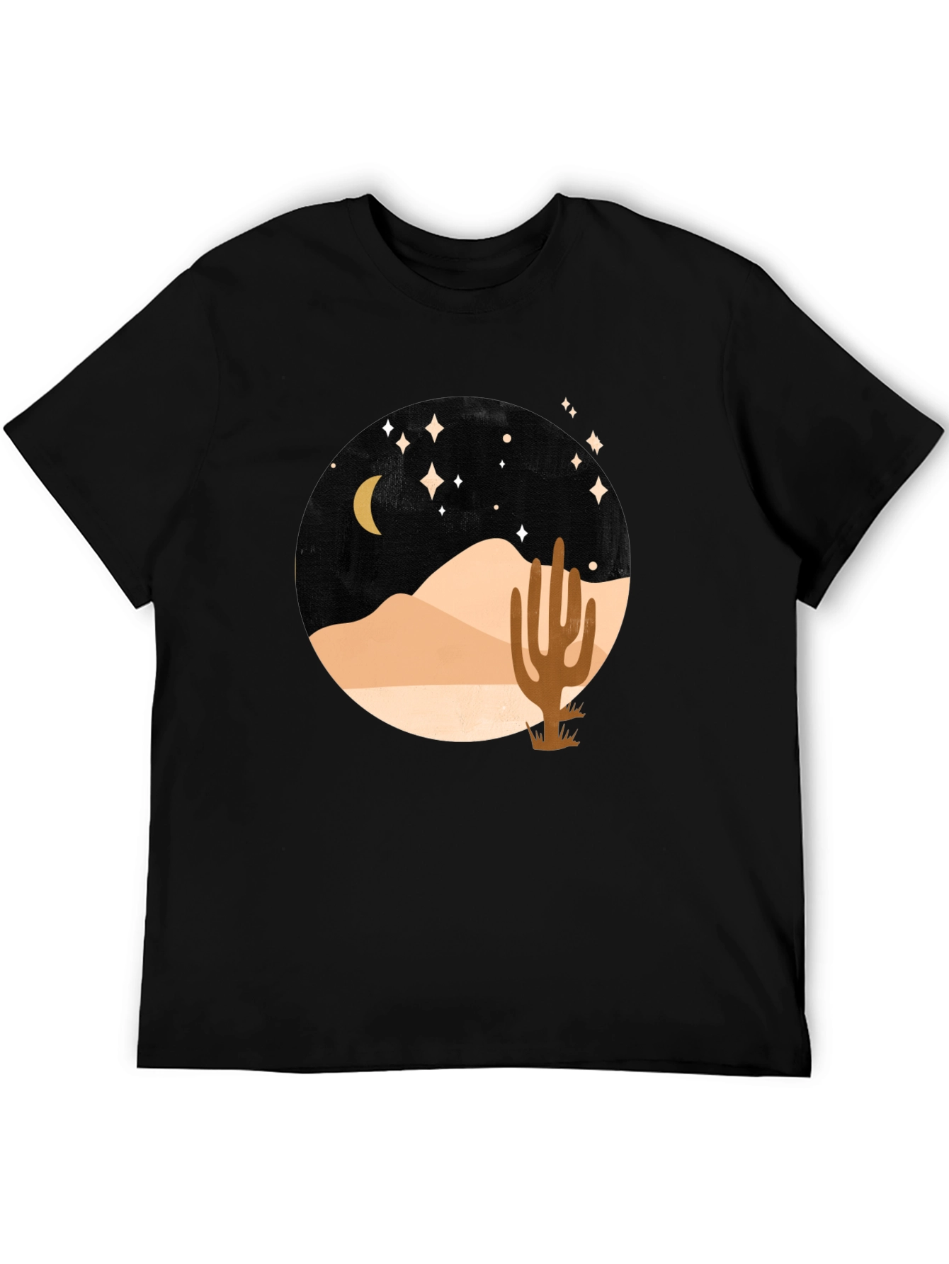 Black Desert Night Graphic Tee view 5
