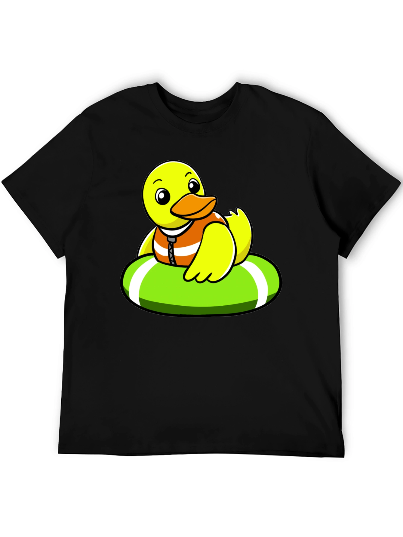 Black Duck on Inner Tube Graphic Tee view 5