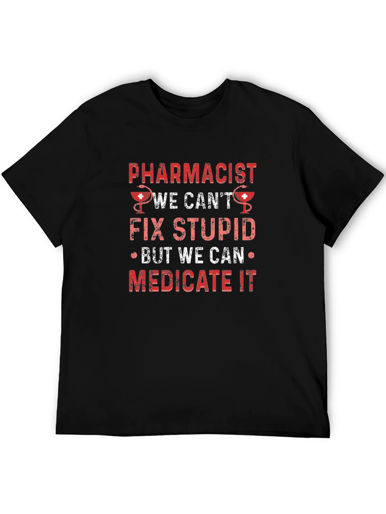 Black Pharmacist Medicate It T-Shirt view 5