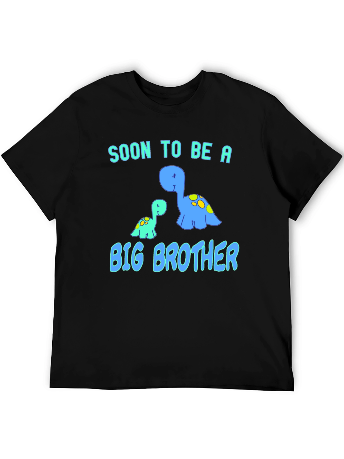 Black Soon To Be A Big Brother T-Shirt view 5