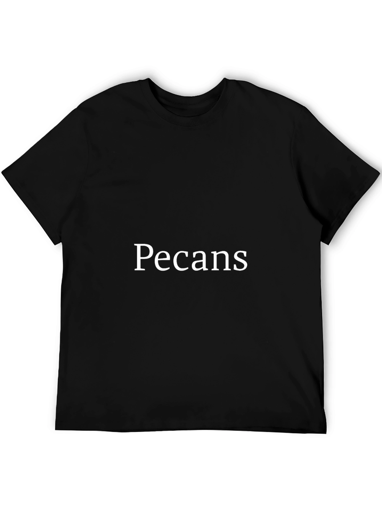 Black Pecans Graphic T-Shirt - Comfortable Everyday Wear view 5