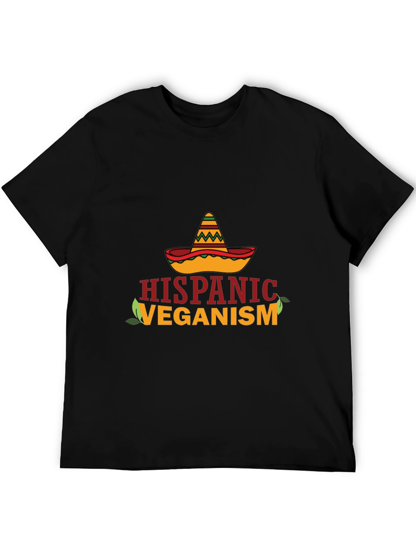 Black Hispanic Veganism T-Shirt view 5