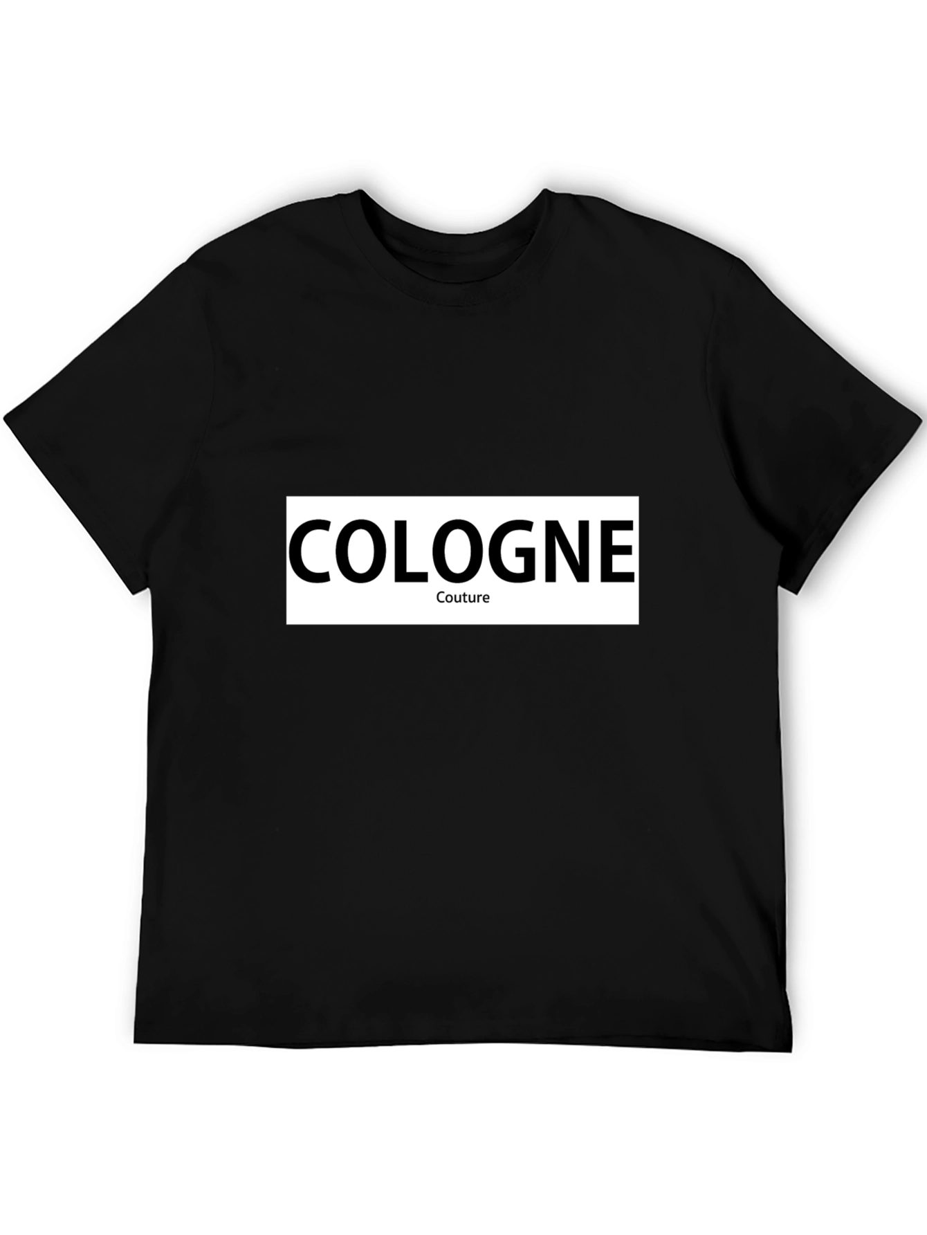 Black Cologne Couture Black Graphic Tee view 5