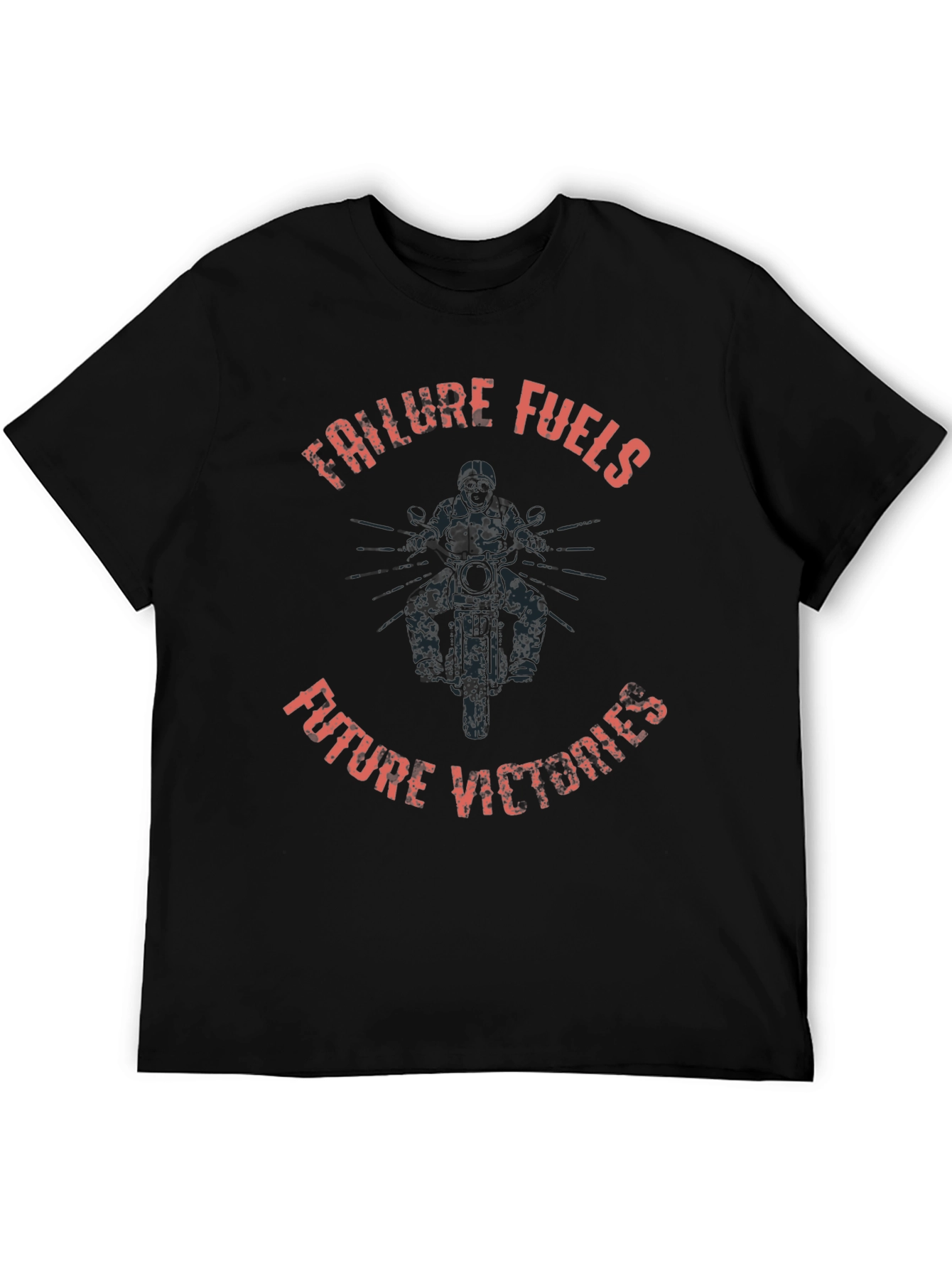 Black Failure Fuels Future Victories Graphic Tee view 5