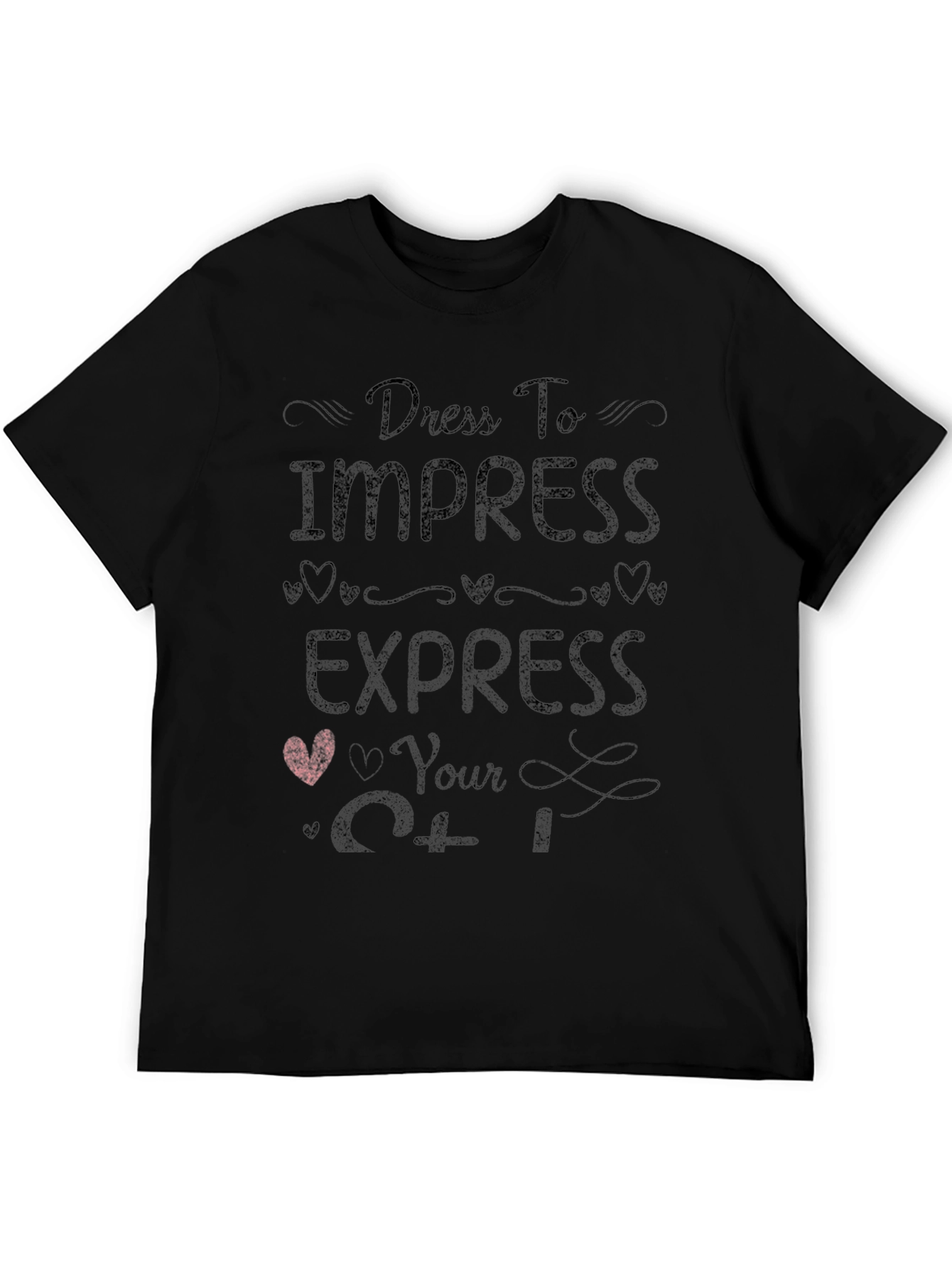 Black Dress to Impress Express Yourself T-Shirt view 5