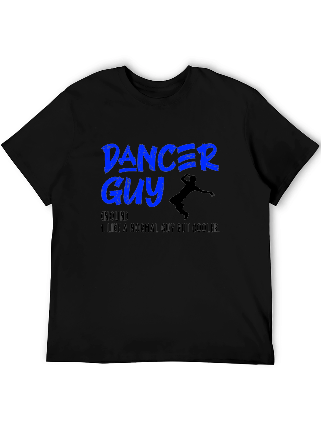 Black Dancer Guy T-Shirt - Cool Definition view 5