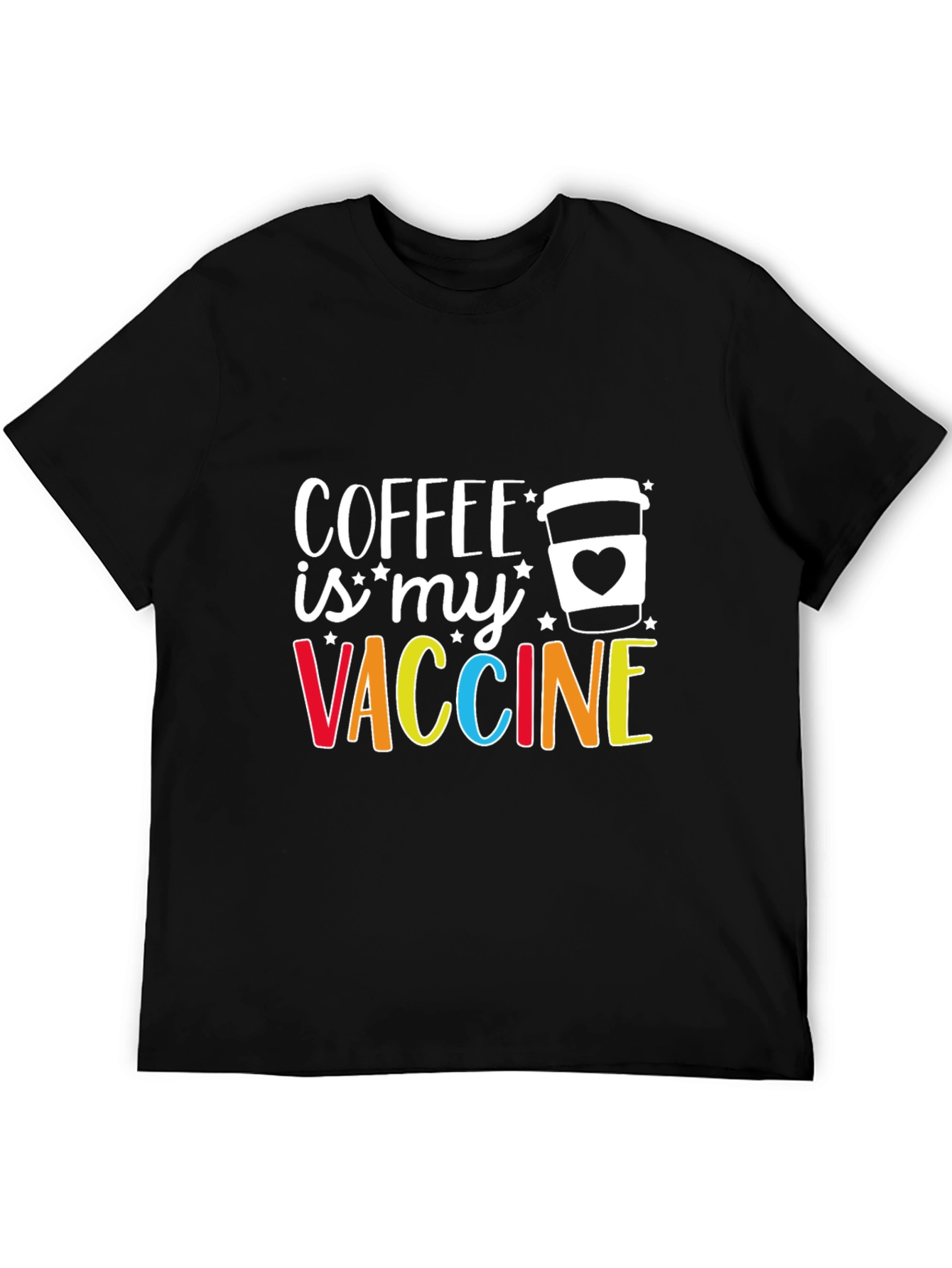 Coffee is My Vaccine Graphic Tee - 5