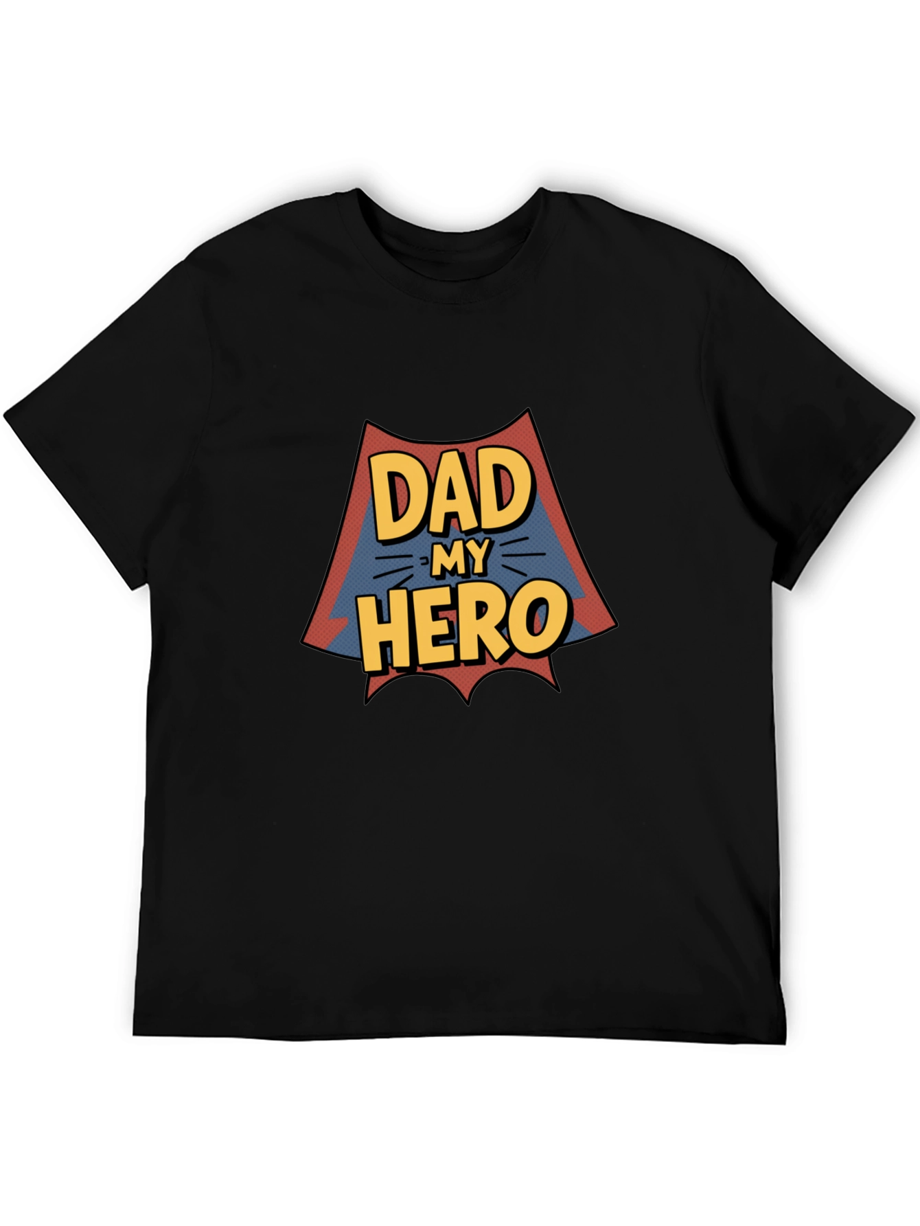 Dad My Hero Graphic Print T-Shirt - 5