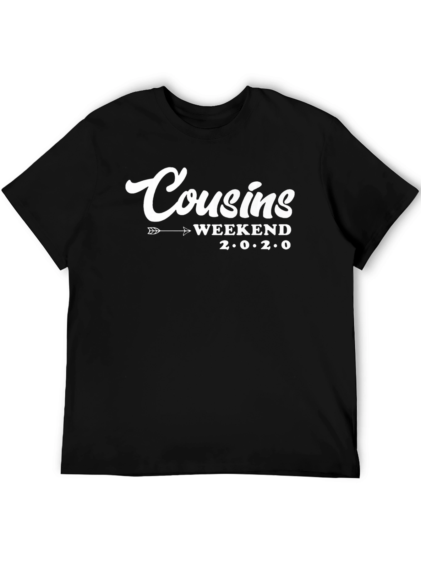 Black Cousins Weekend 2020 Black T-Shirt view 5