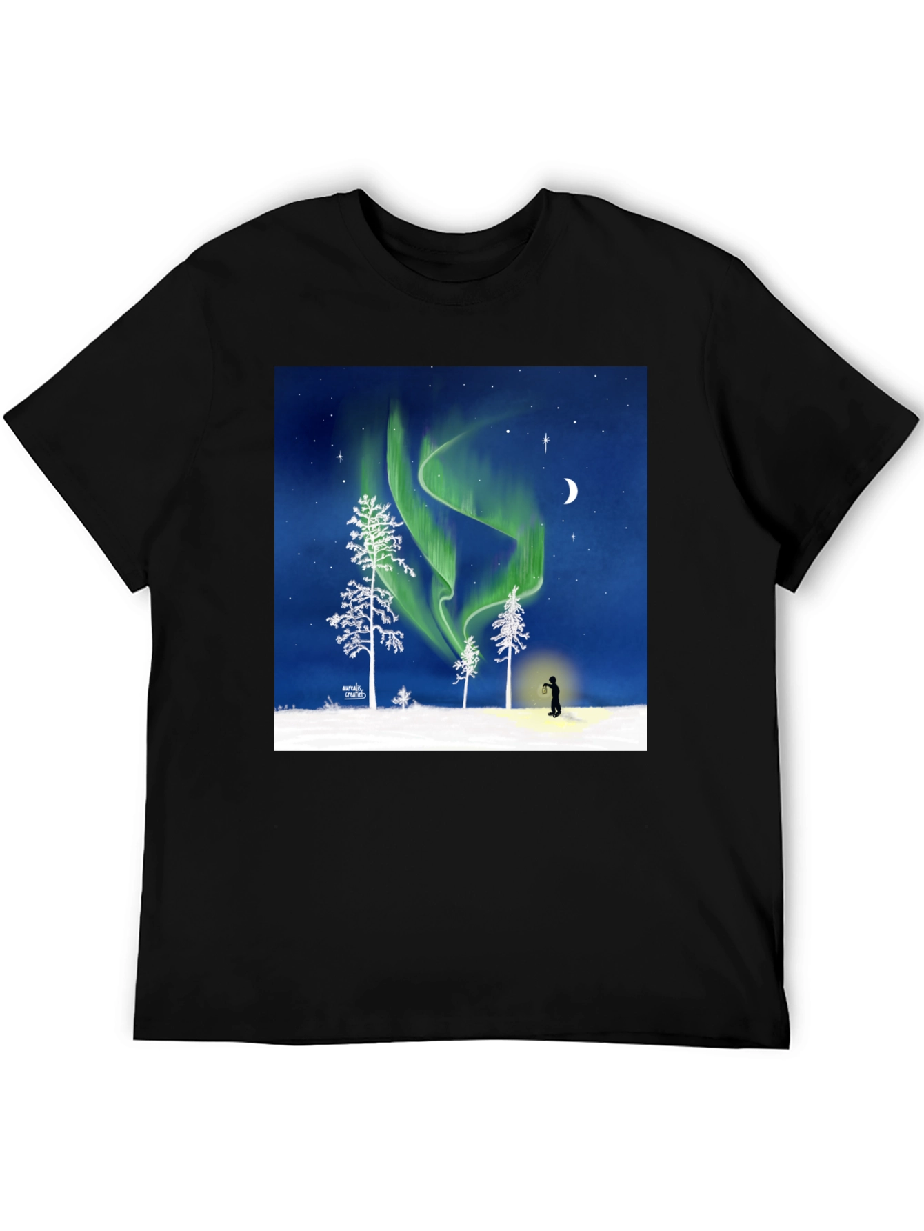 Aurora Borealis Graphic Tee - Northern Lights Shirt - 5