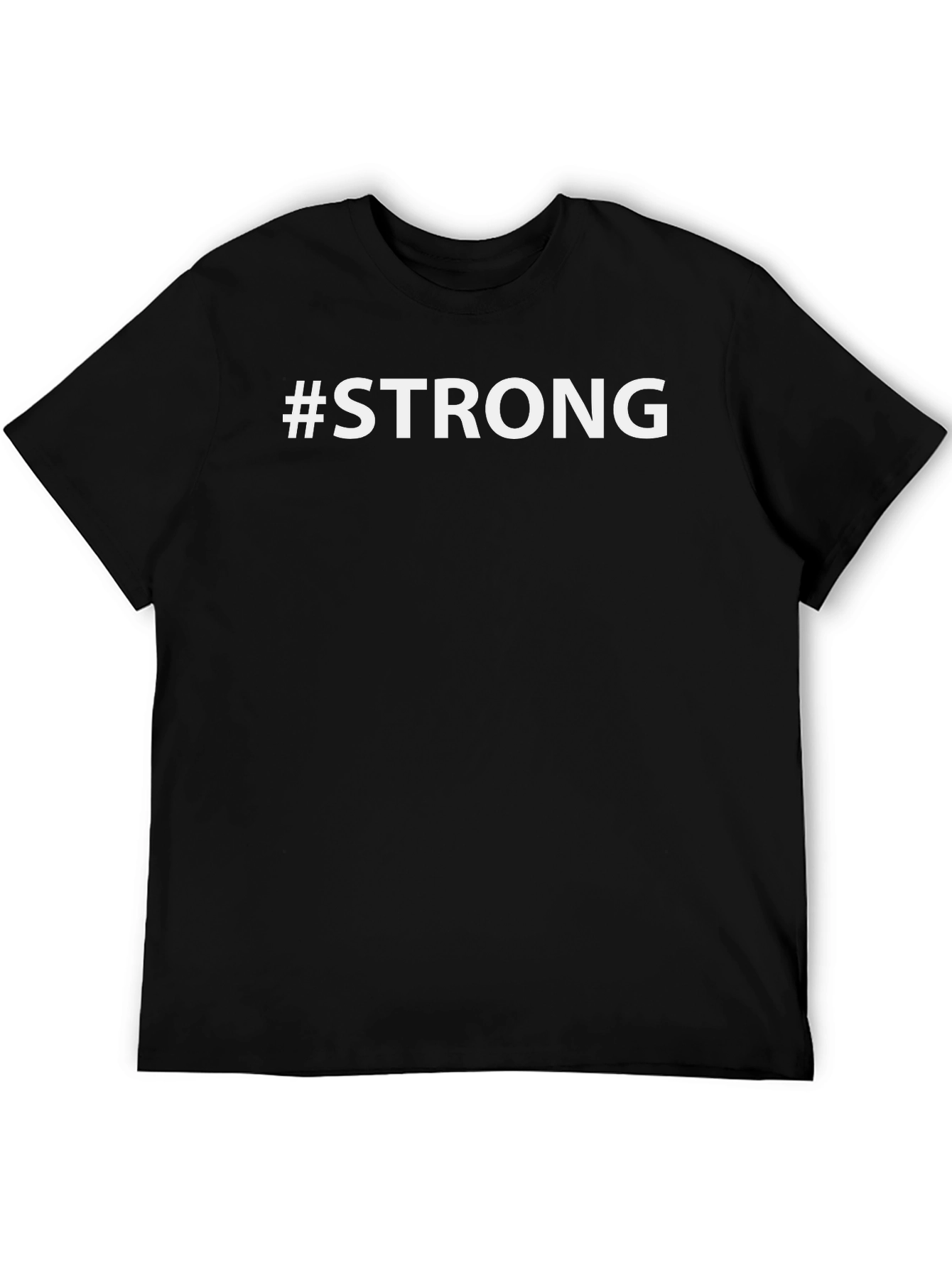 Black Strong Black T-Shirt view 5