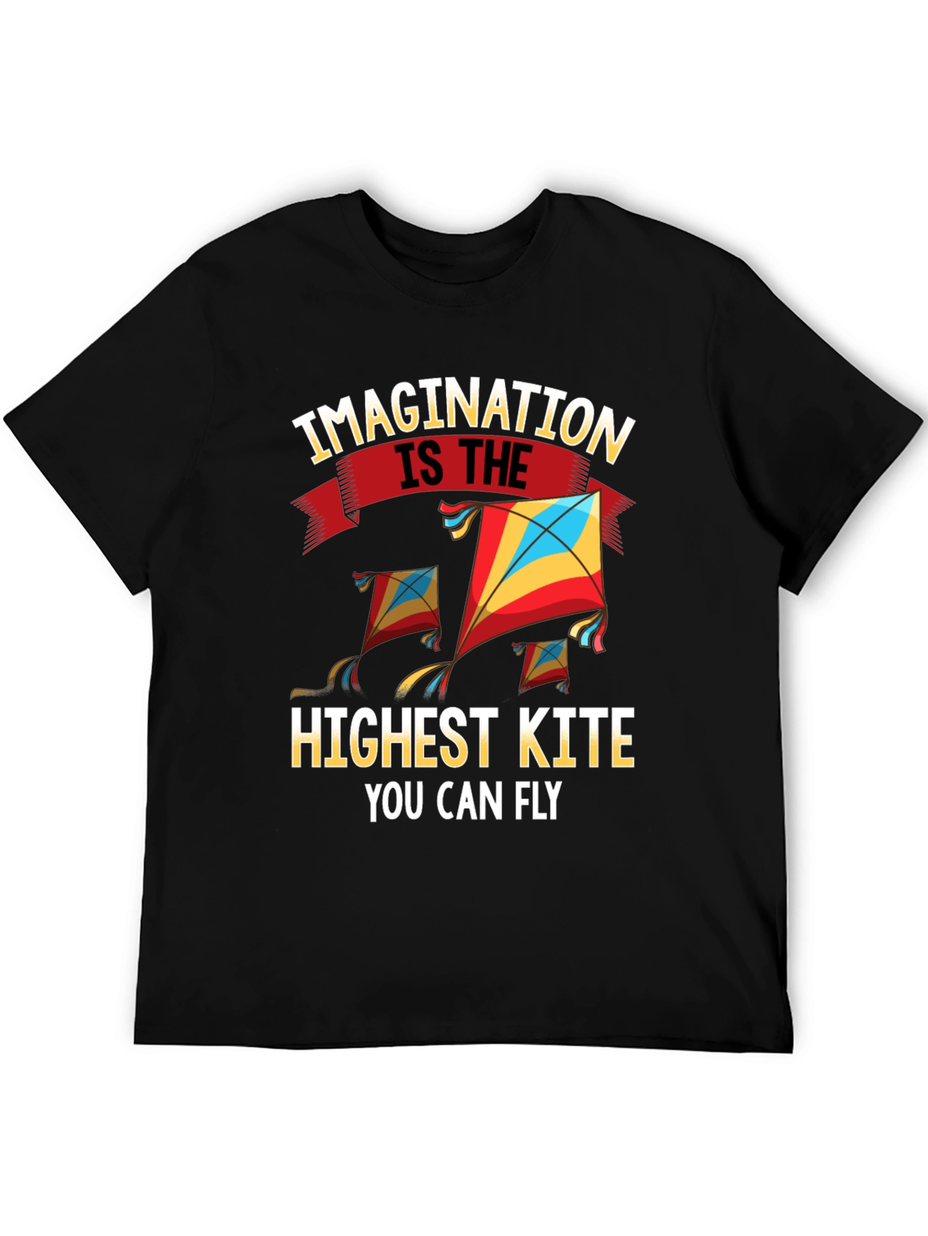 Black Imagination Highest Kite T-Shirt view 5