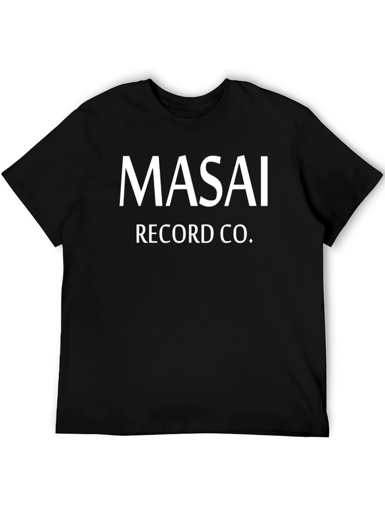 Black Masai Record Co. Black T-Shirt view 5