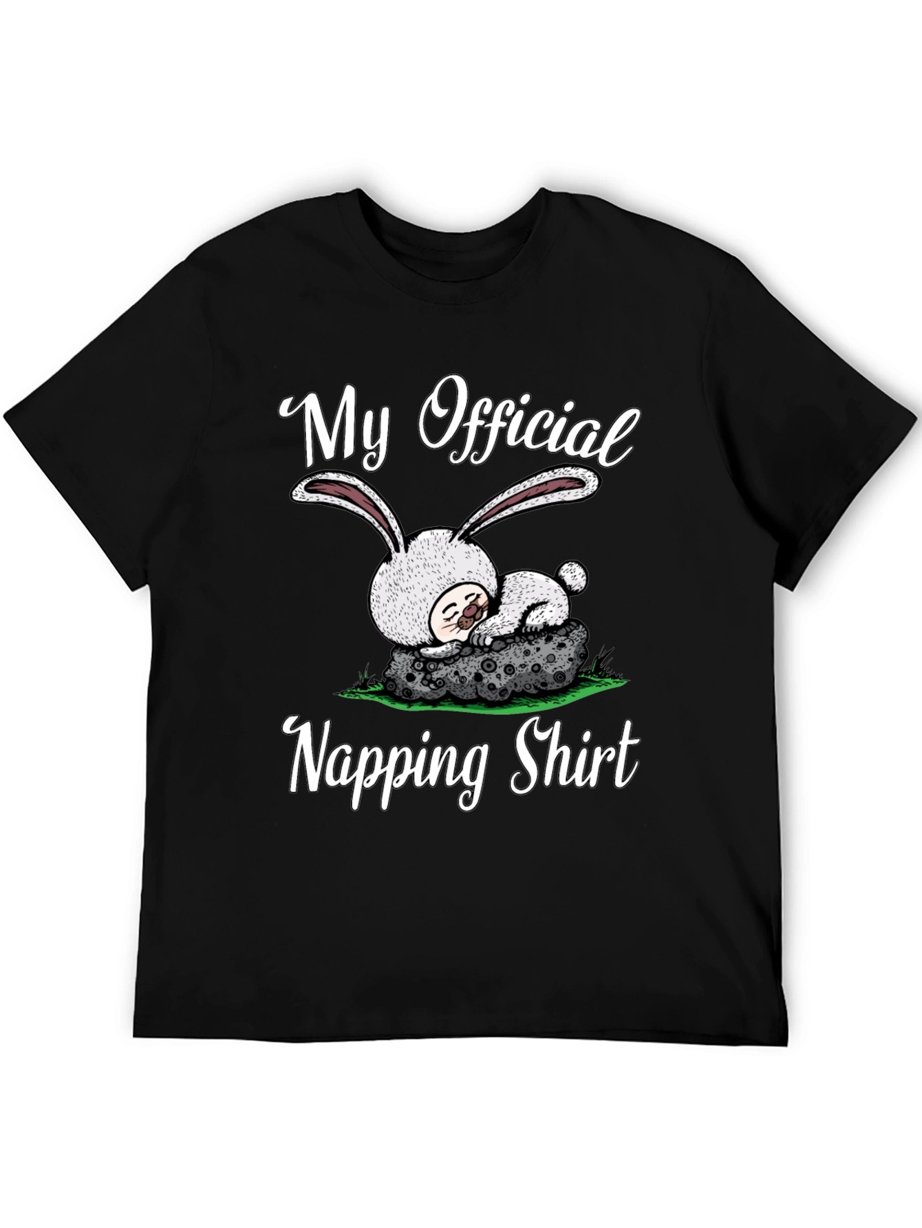 My Official Napping Shirt Cute Bunny Sleep Tee - 5