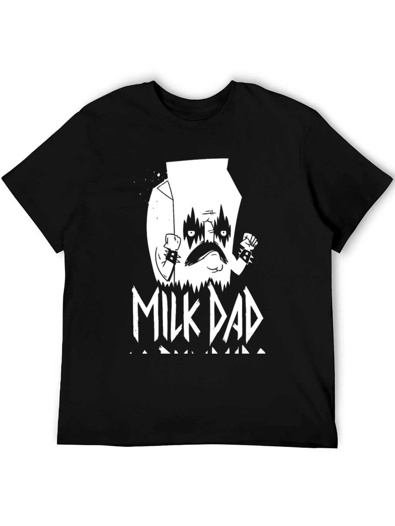 Black Milk Dad Black Metal T-Shirt view 5