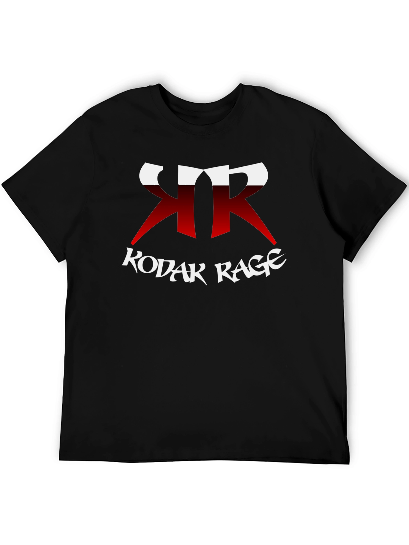 Black Kodak Rage Graphic Tee - Black view 5