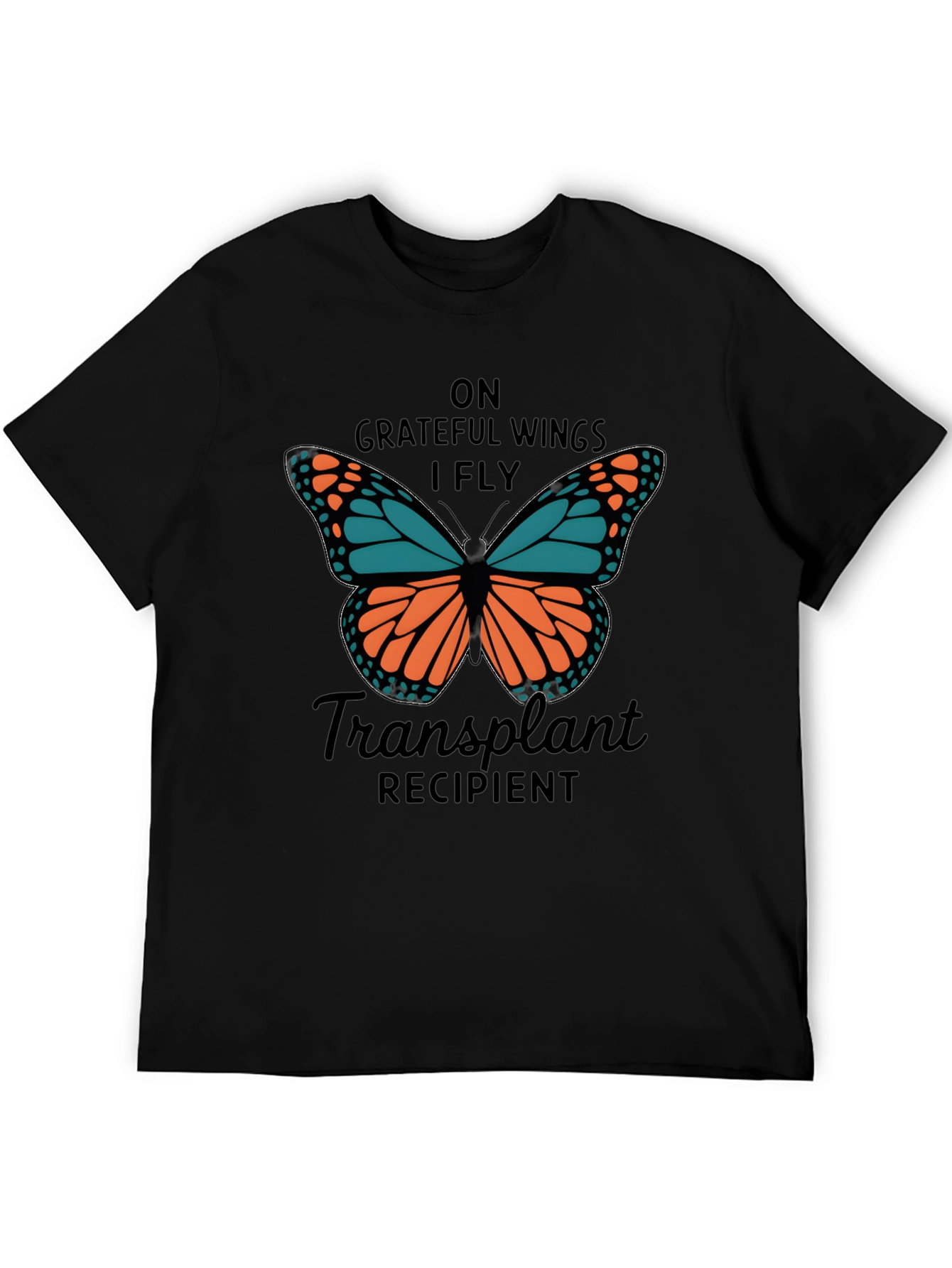 Grateful Wings Transplant Recipient T-Shirt - 5