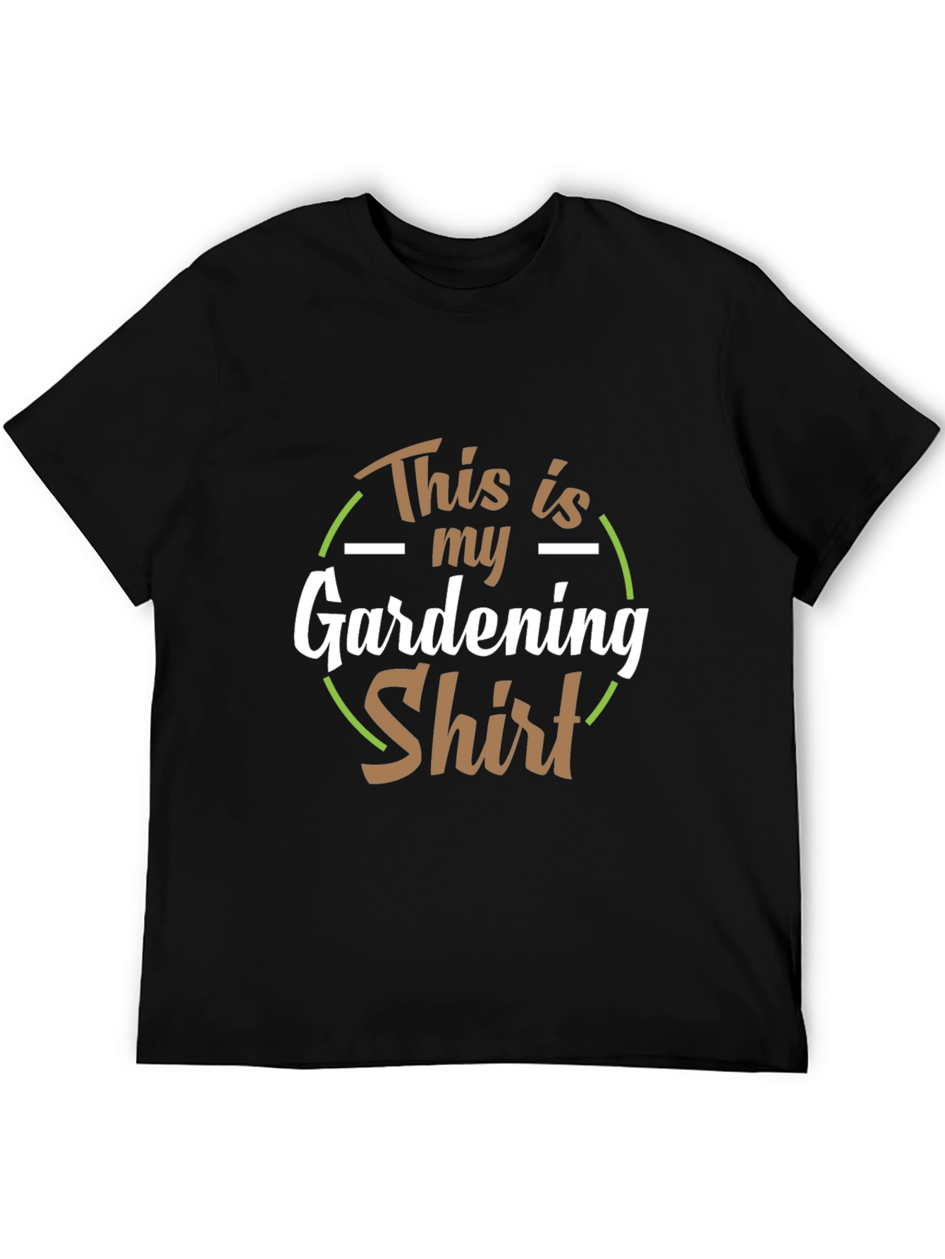 Black Gardening Shirt: This is My Gardening Shirt view 5