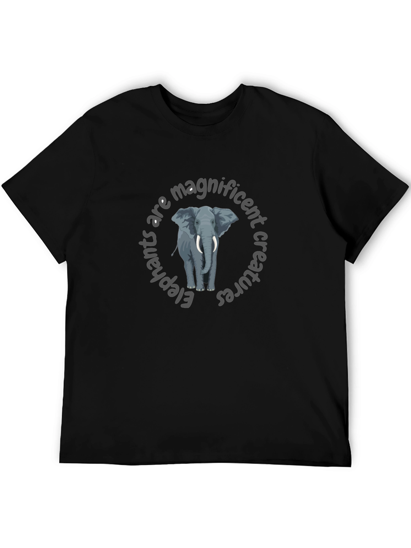 Black Elephant T-Shirt - Magnificent Creatures view 5