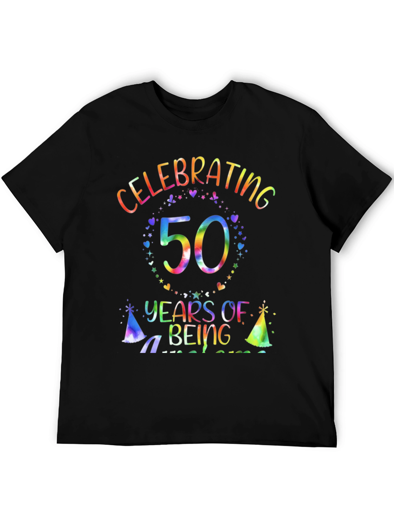Celebrating 50 Years Rainbow T-Shirt - 5